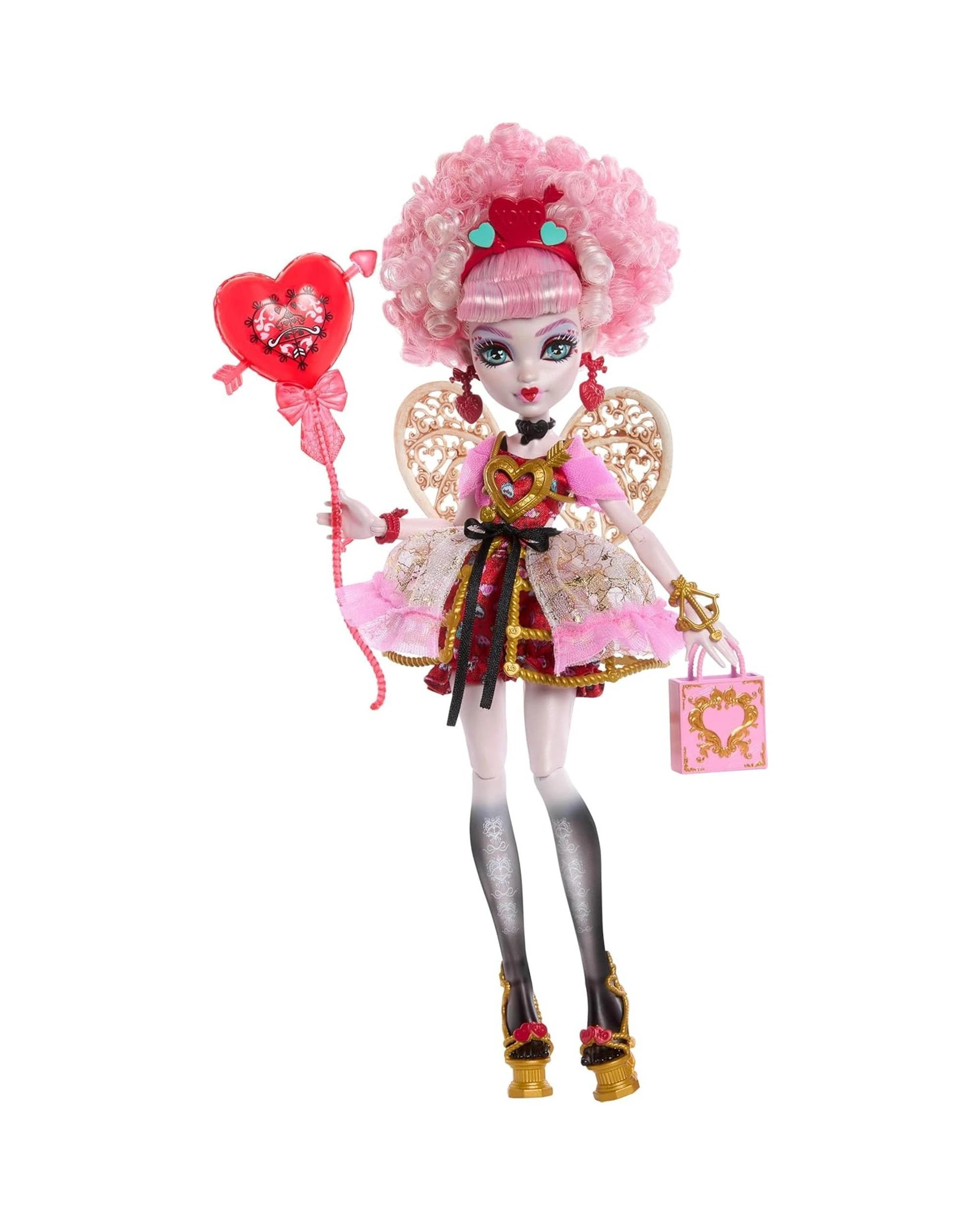 2 Monster High Scary Sweet Birthday Cupid Asteria Fashion Doll, 2 of 6