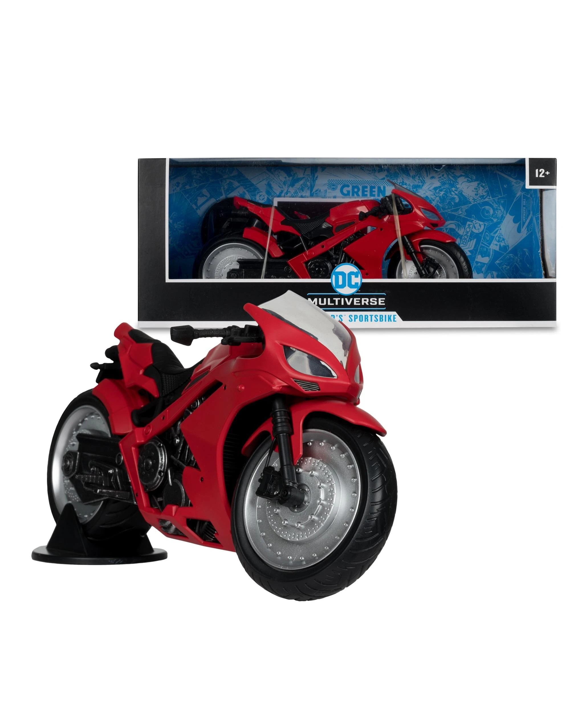 1 DC Multiverse Red Hood's Sportsbike Red Hood Outlaw 7 inch Action Figure, 1 of 10