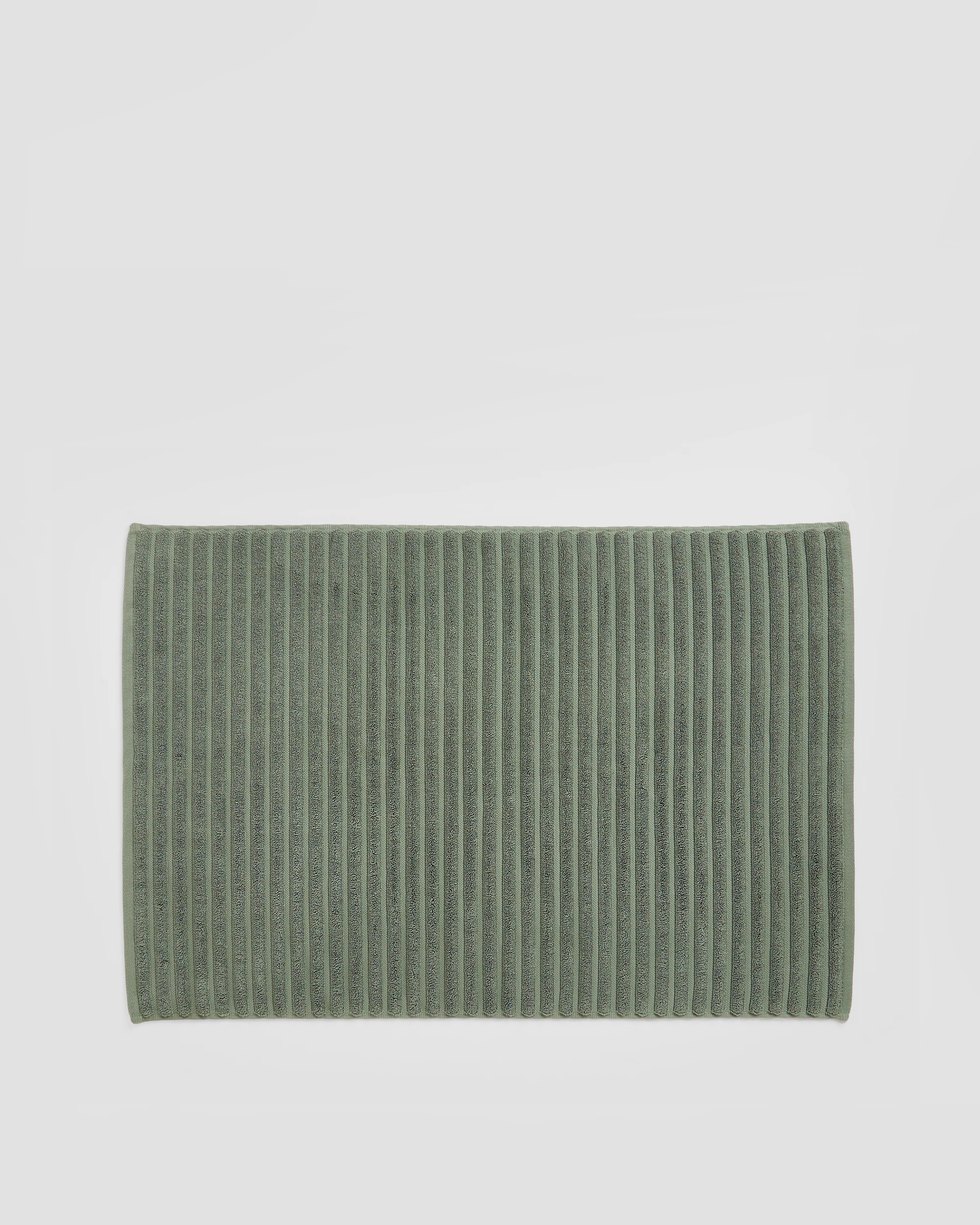 1 Target Luxury Egyptian Cotton Pile Bath Mat - Green, 1 of 2