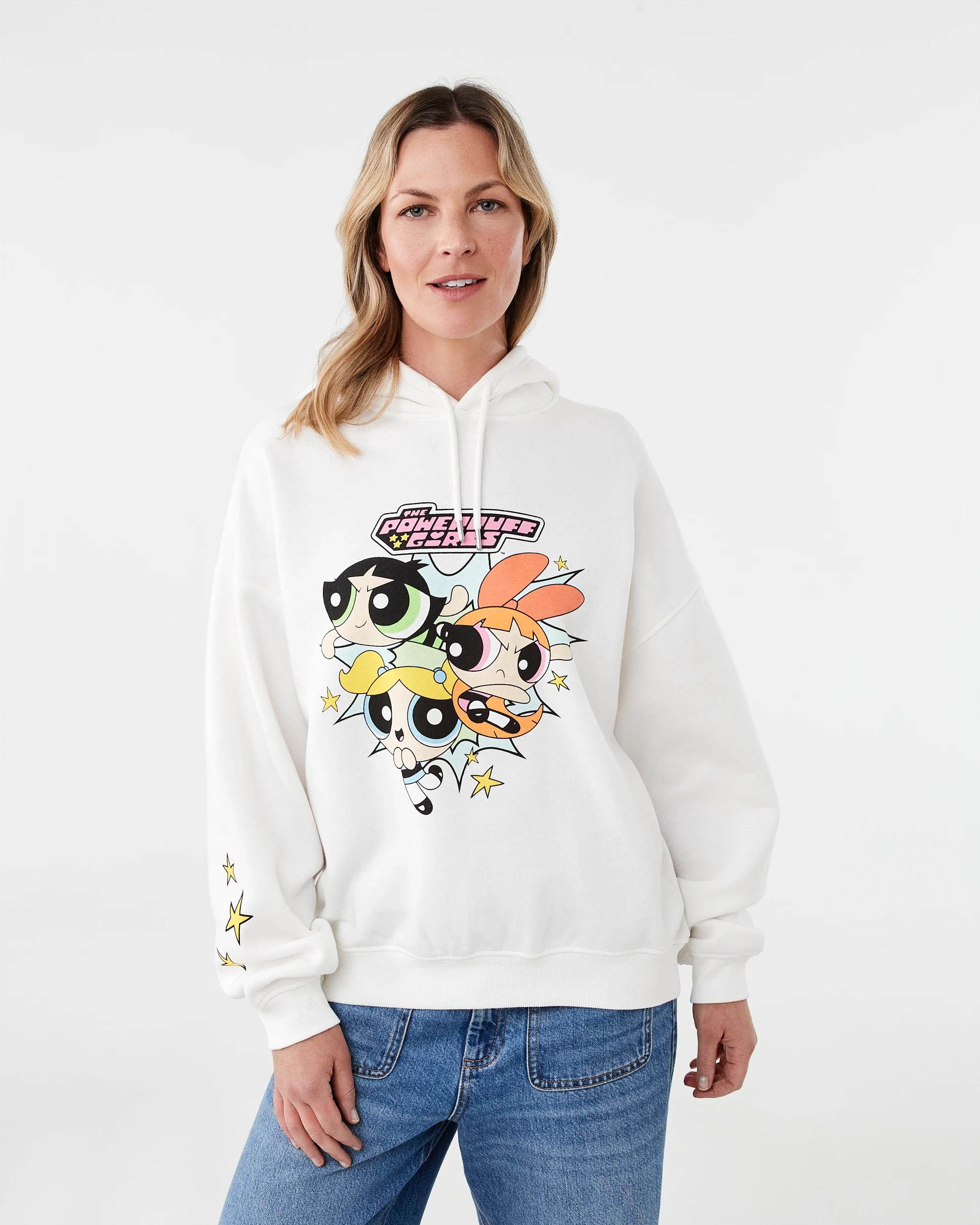 1 Powerpuff Girls License Long Sleeve Hoodie Powerpuffg, 1 of 7
