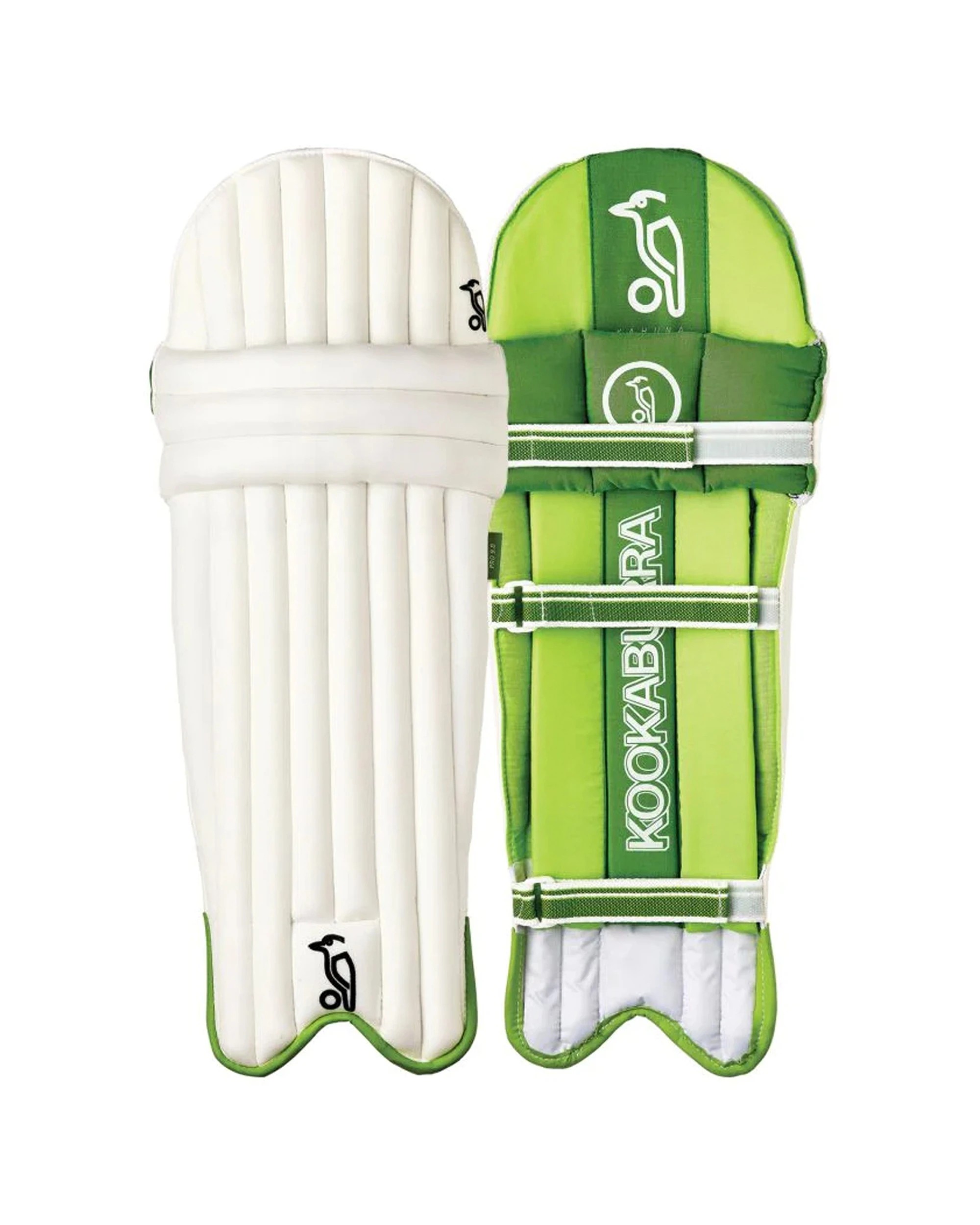 1 Kookaburra Kahuna Pro 9.0 Batting Leg Guards Ambidextrous Junior - Multi, 1 of 2