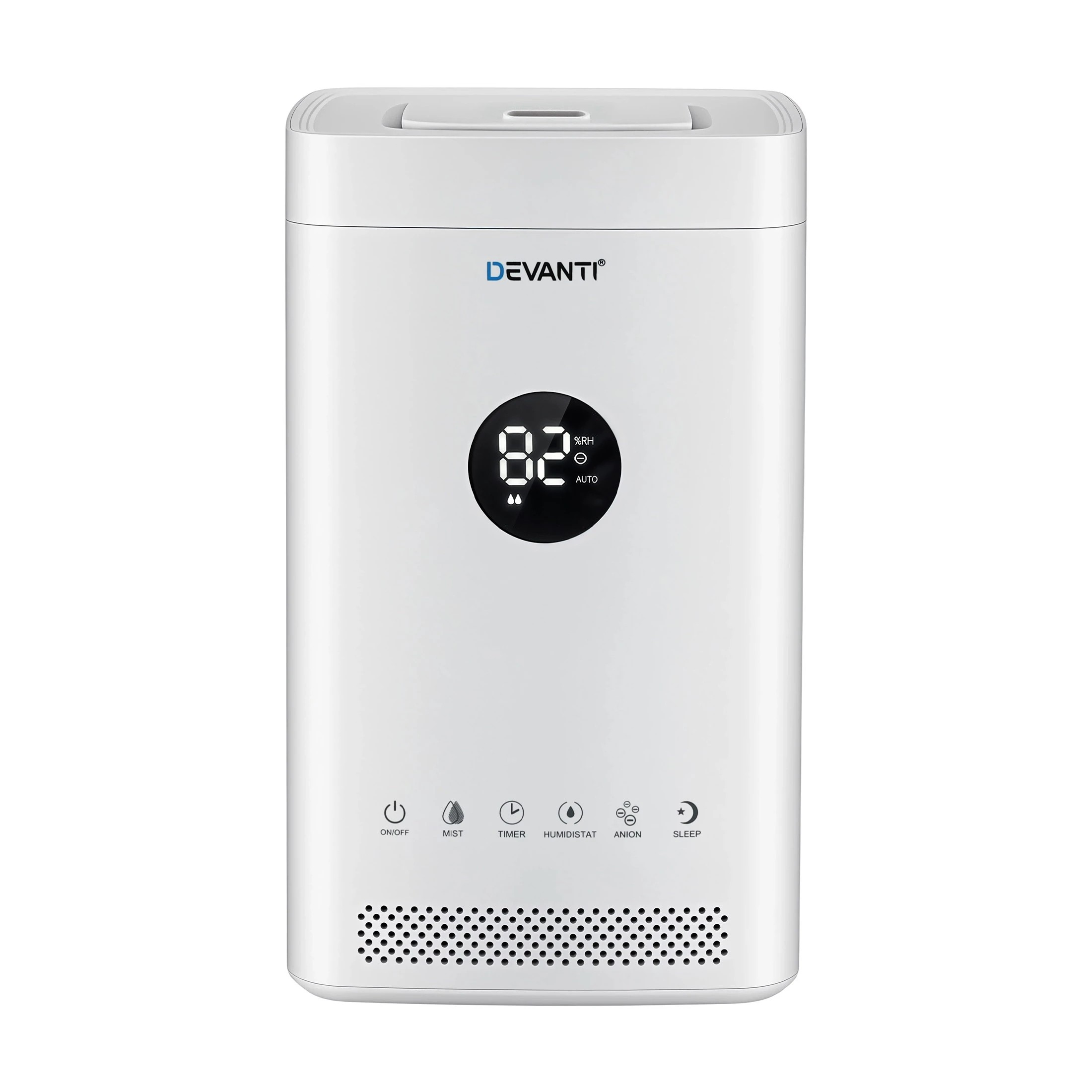 3 Devanti 5L Ultrasonic Humidifier and Air Purifier - White, 3 of 8