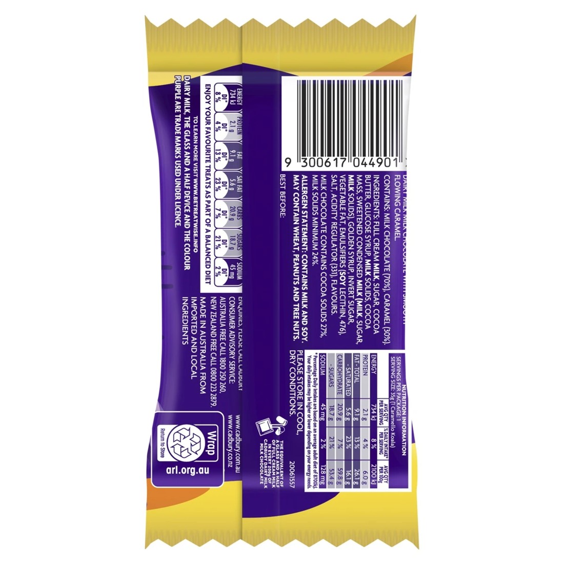 2 Cadbury Dairy Milk Caramello Koala 35g, 2 of 2