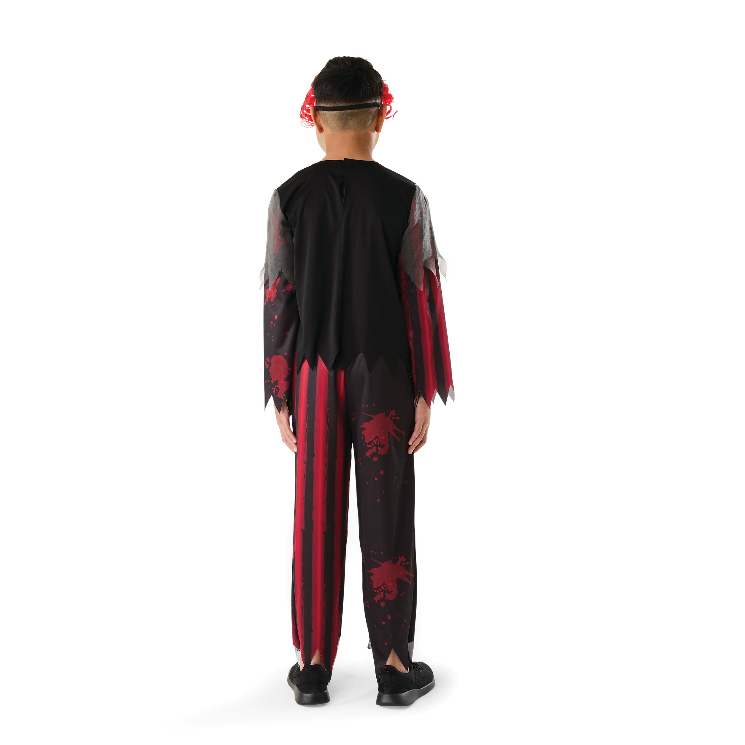 4 3 Piece Clown Costume with Mask - Ages 8+, 4 of 10