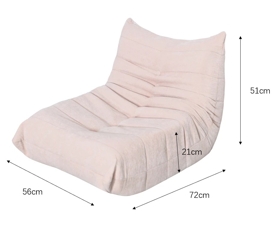 9 Mini Goldie Compressed Lounge Chair - Pink, 9 of 9