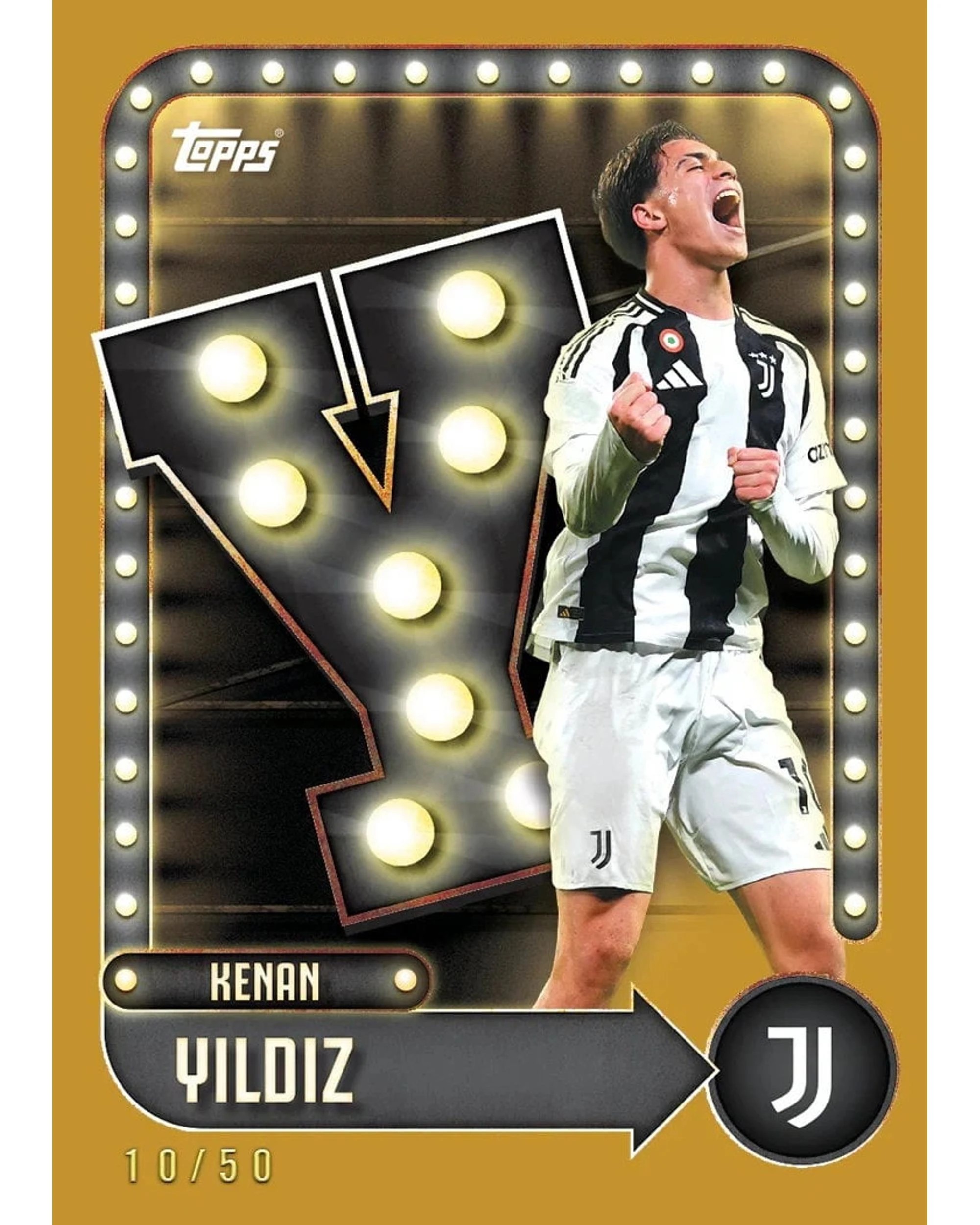 8 Topps 2025/2026 Juventus Soccer Collector Tin, 8 of 10