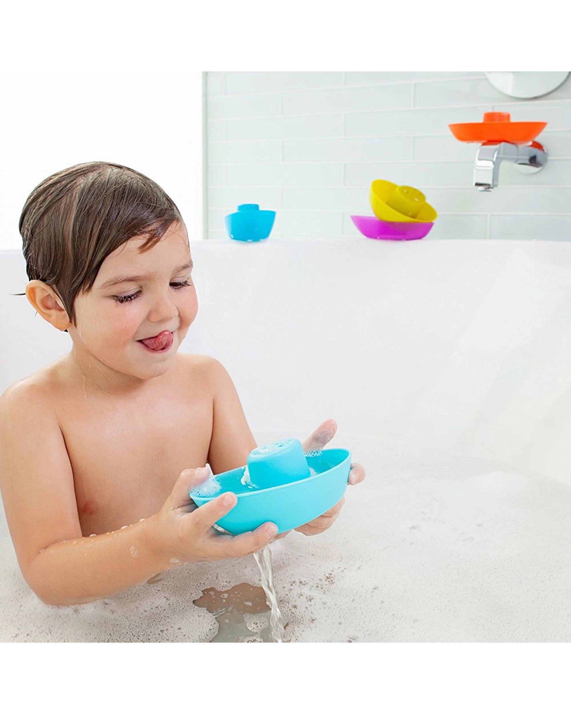 4 Boon Fleet Stacking Boat 2PK - Multi, 4 of 4
