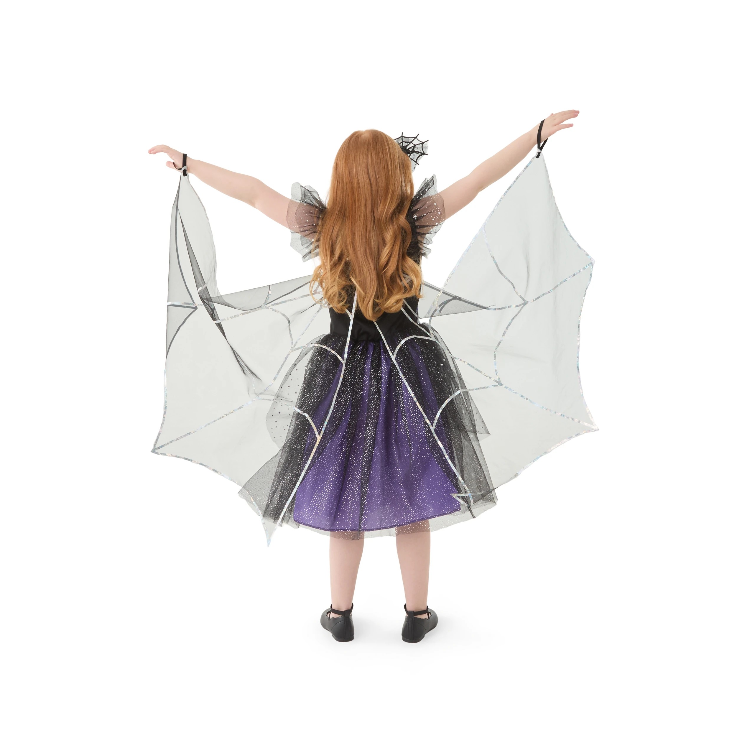4 2 Piece Winged Spider Witch Costume - Ages 6-8, 4 of 10