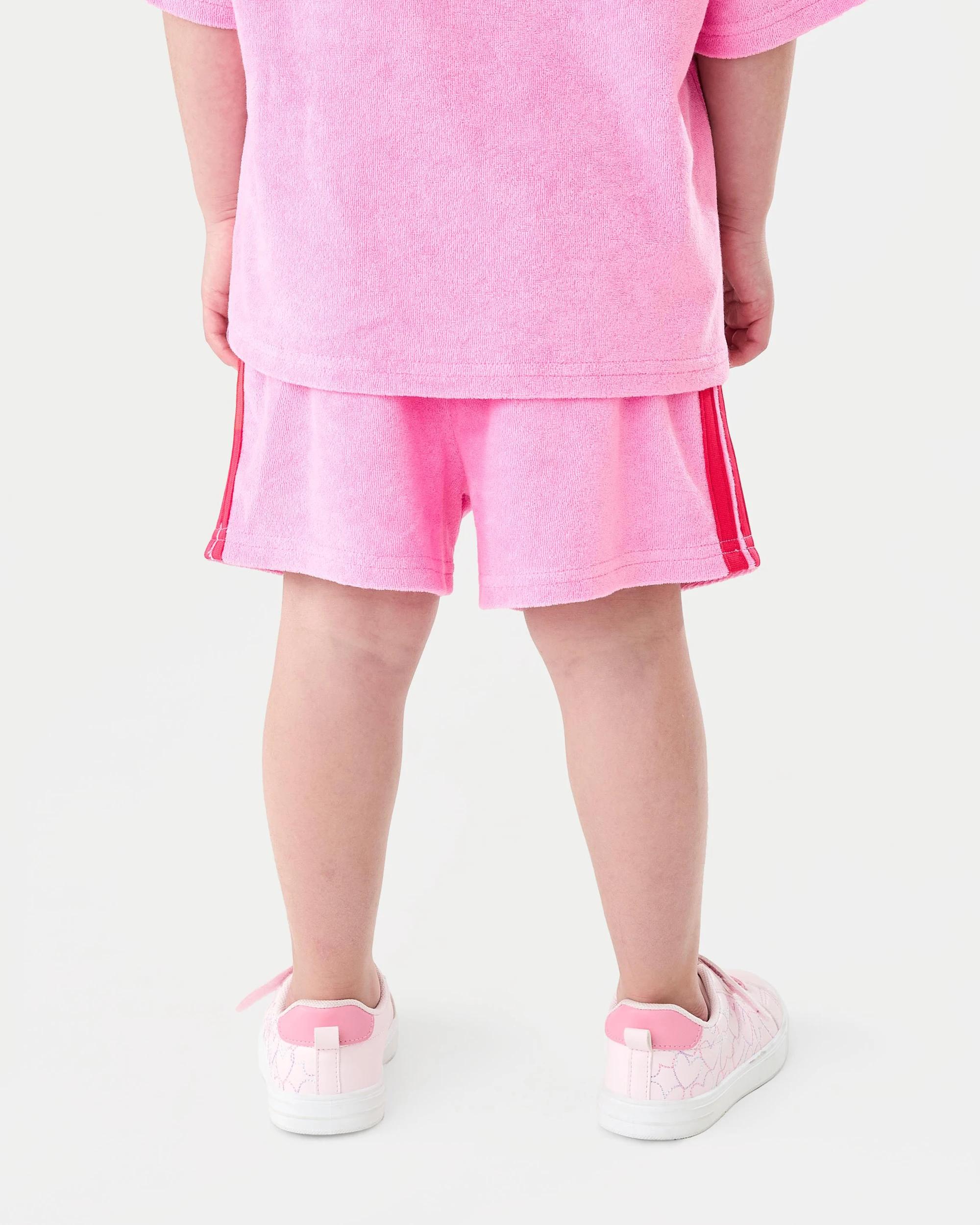 2 Terry Towelling Shorts Rose Pnk, 2 of 6