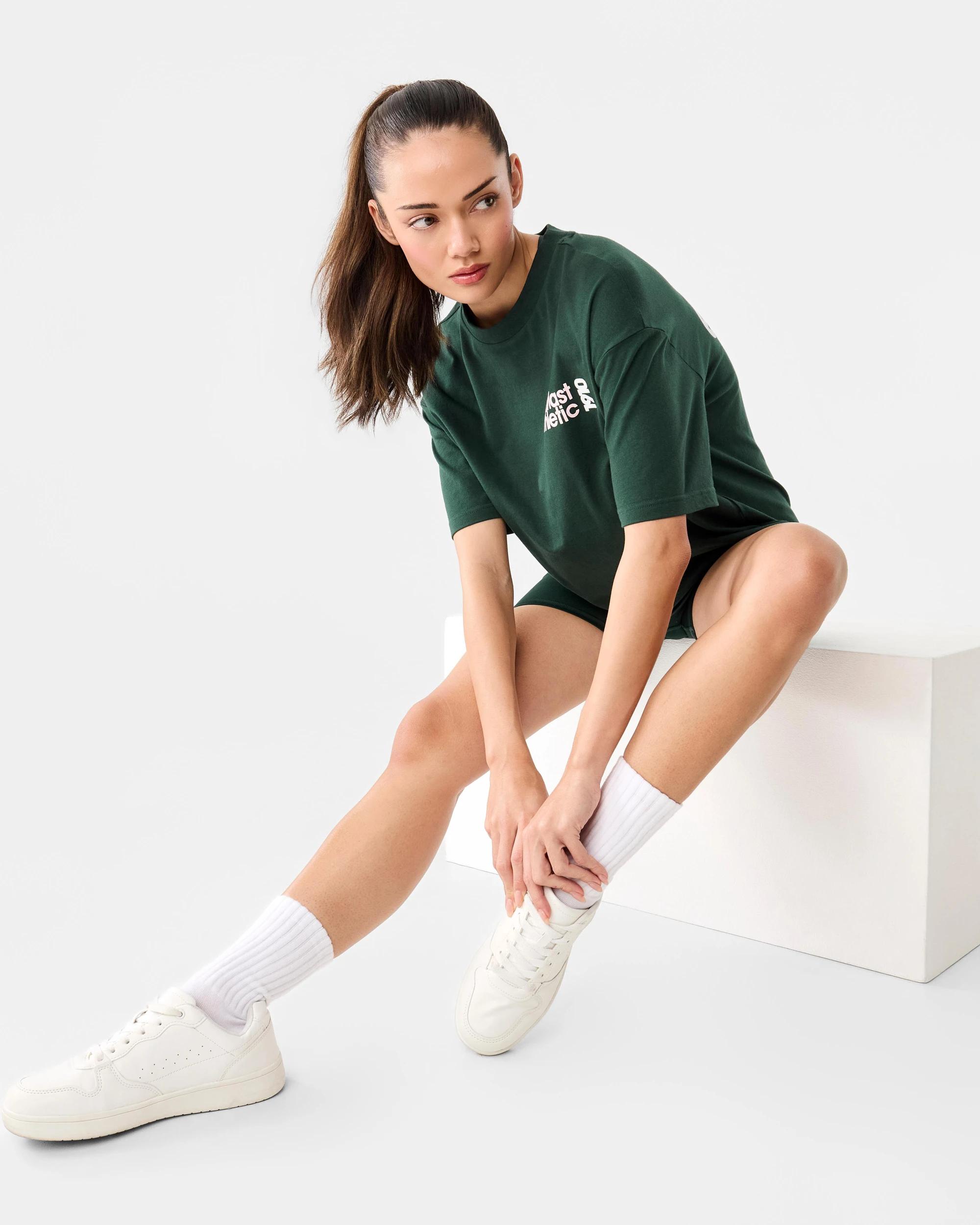 10 Everlast Womens Boyfriend T-shirt Pine, 10 of 10