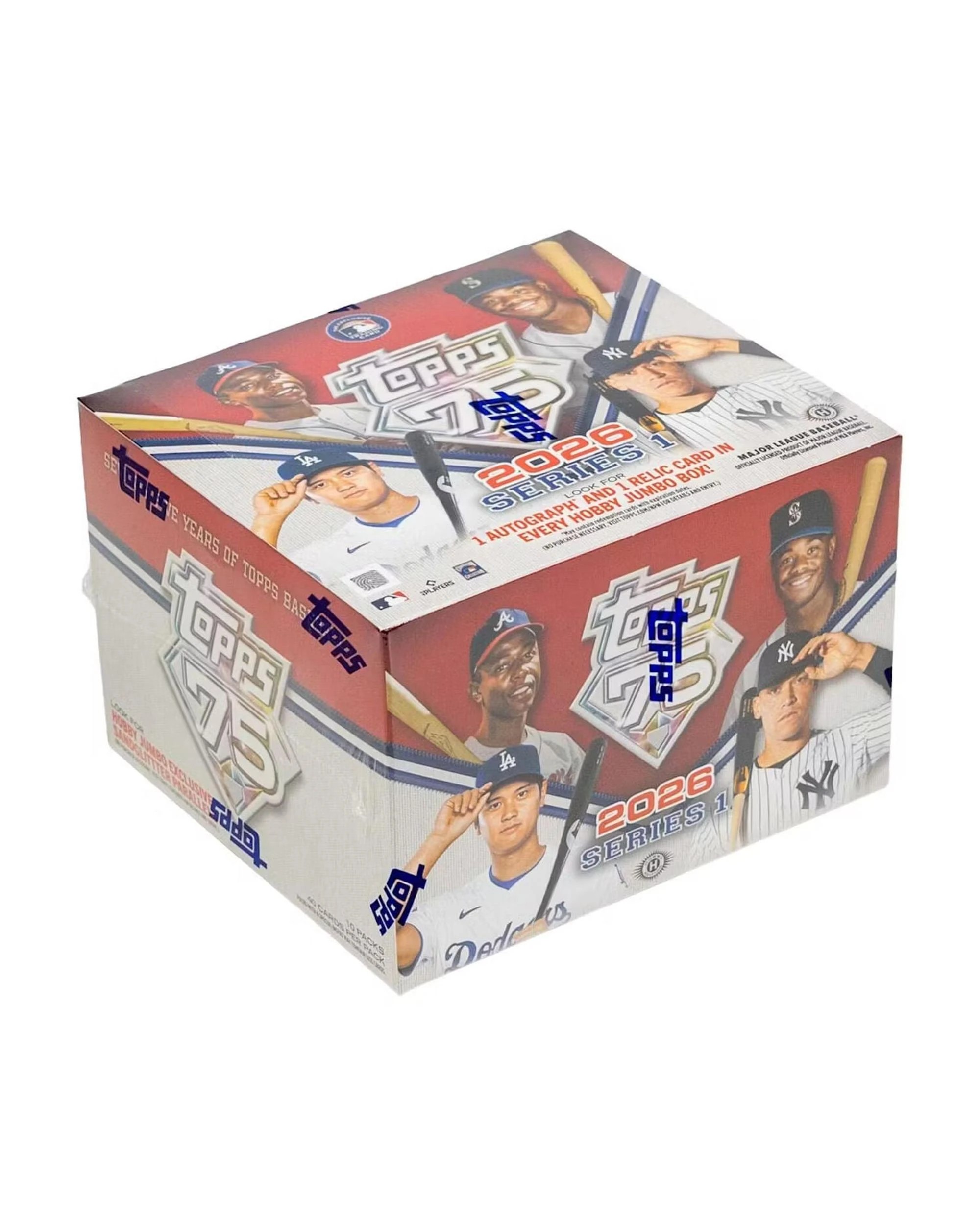 3 Topps 2026 MLB Series 1 Baseball Jumbo Box, 3 of 10