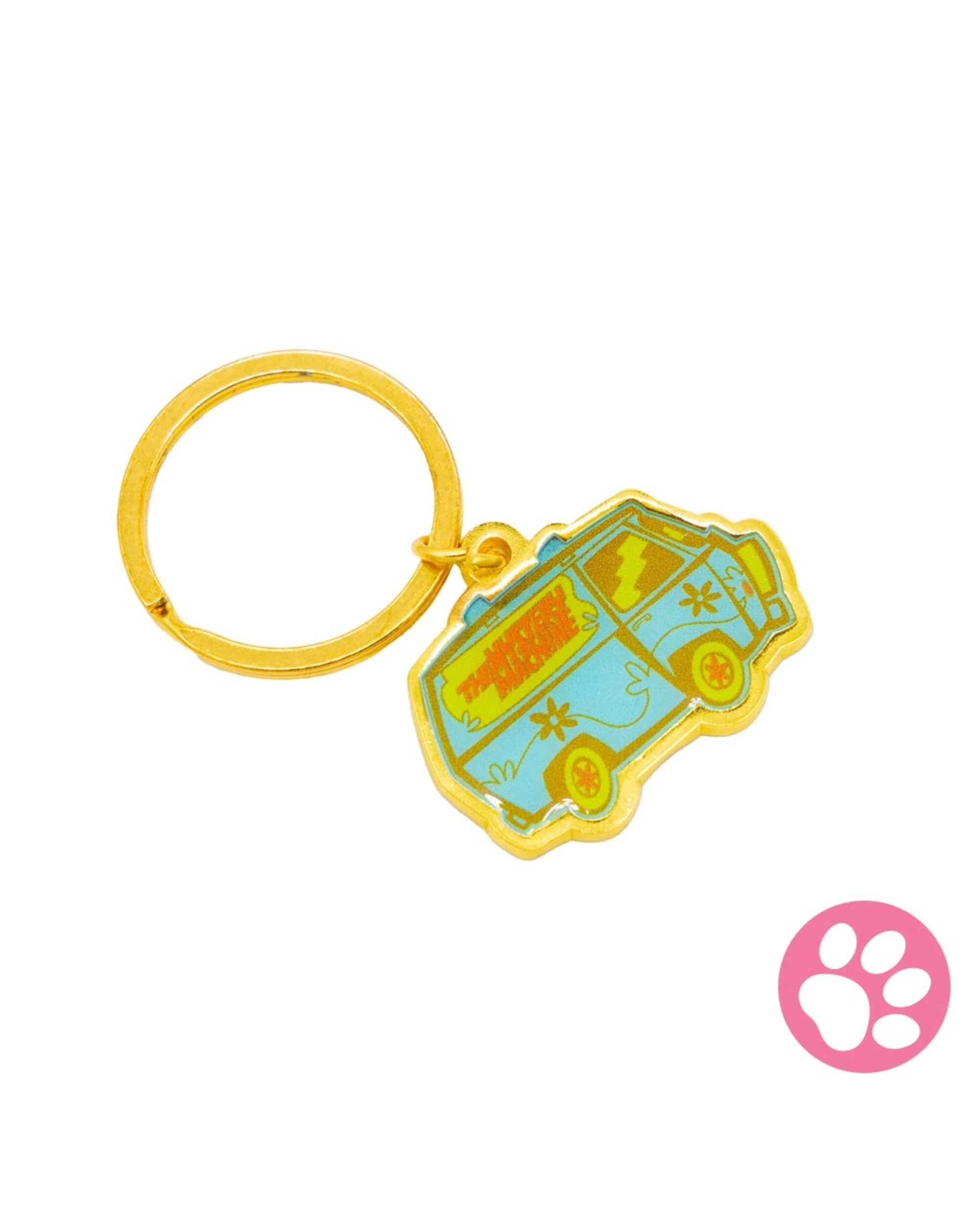 1 Scooby Doo - Mystery Machine Pet ID Tag - Gold, 1 of 1