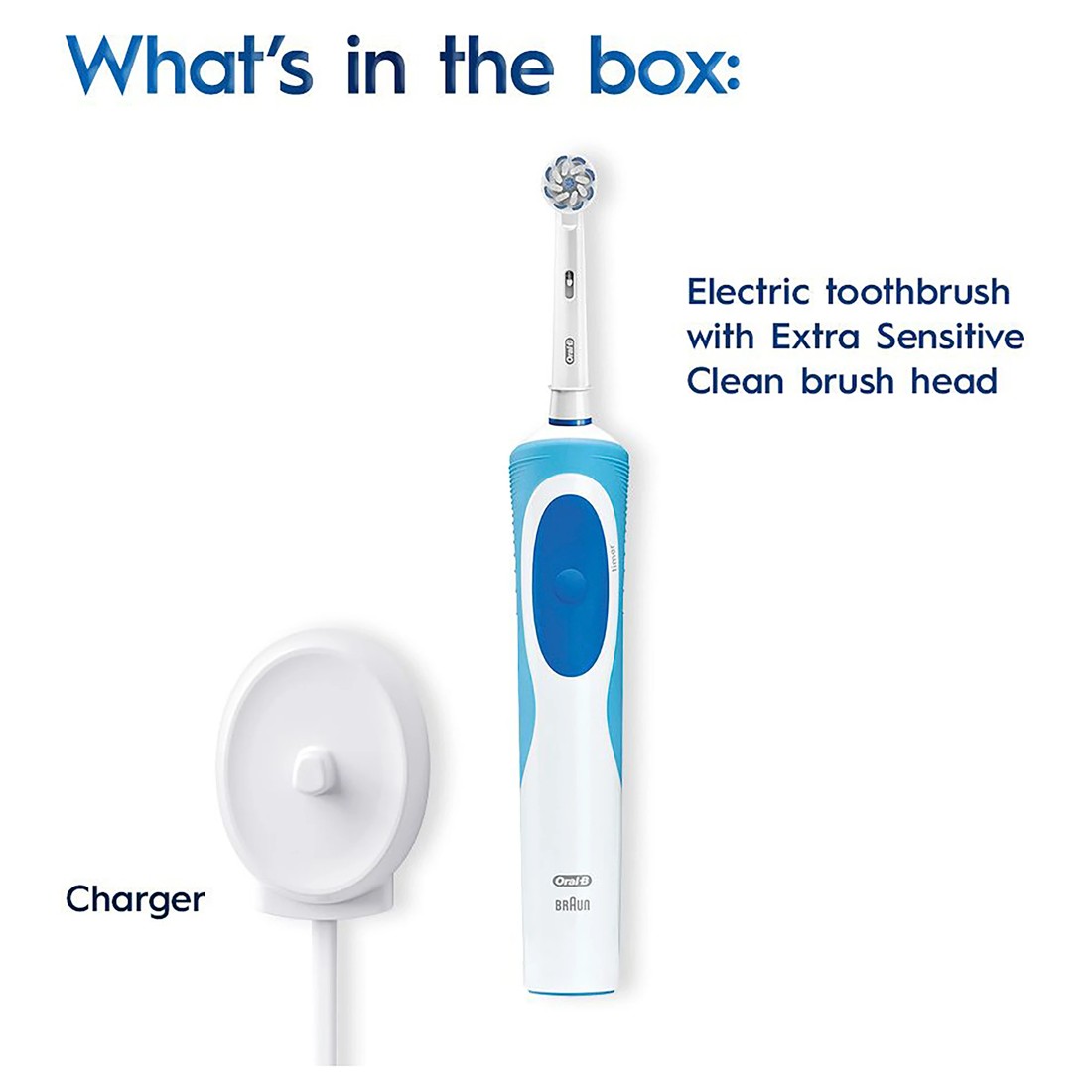 6 Oral-B Vitality Extra Sensitive Clean Electric Toothbrush, 6 of 10