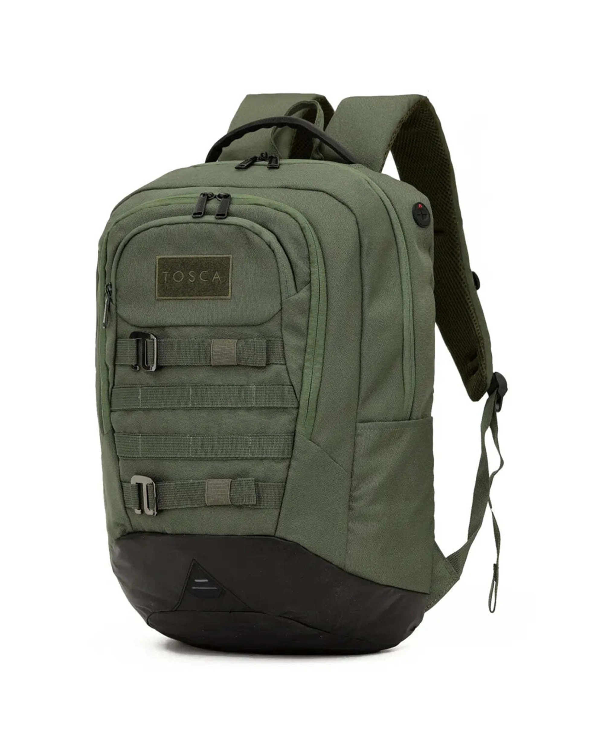 1 Tosca Combat Laptop Backpack 29L Durable Mesh Construction Outdoor Use Khaki - Green, 1 of 3