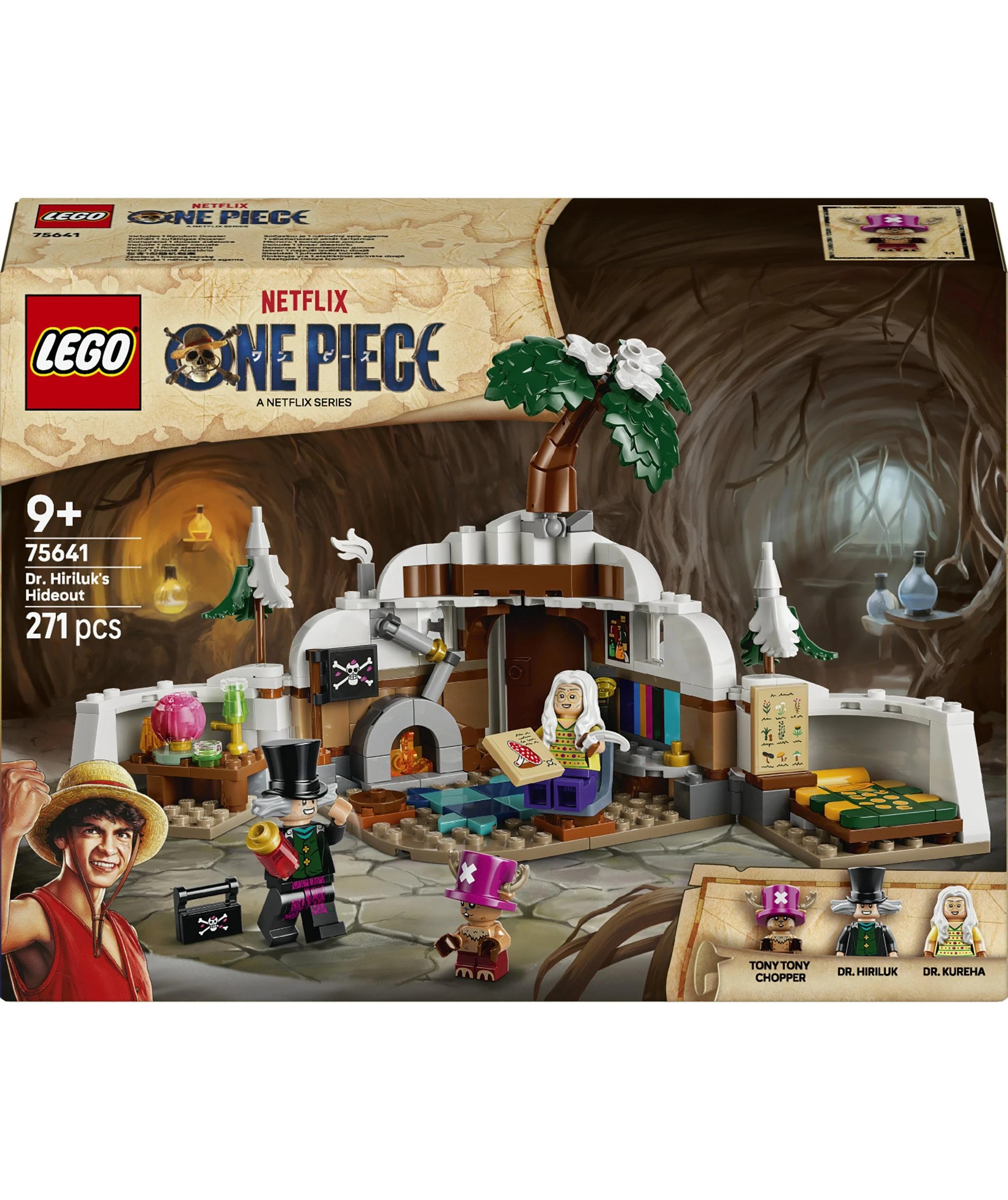 1 LEGO ONE PIECE Dr. Hiriluk's Hideout 75641, 1 of 10