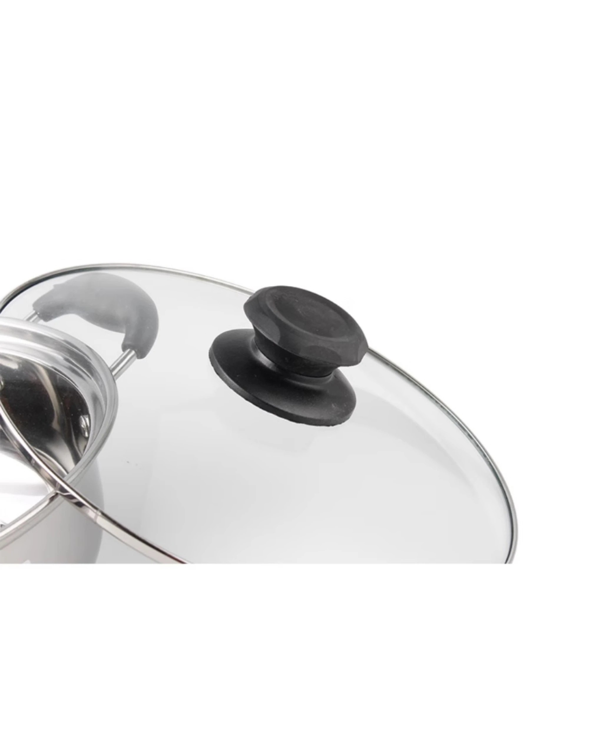 4 BR Home Stainless Steel Induction Hot Pot Pan, 28cm, 4 of 5