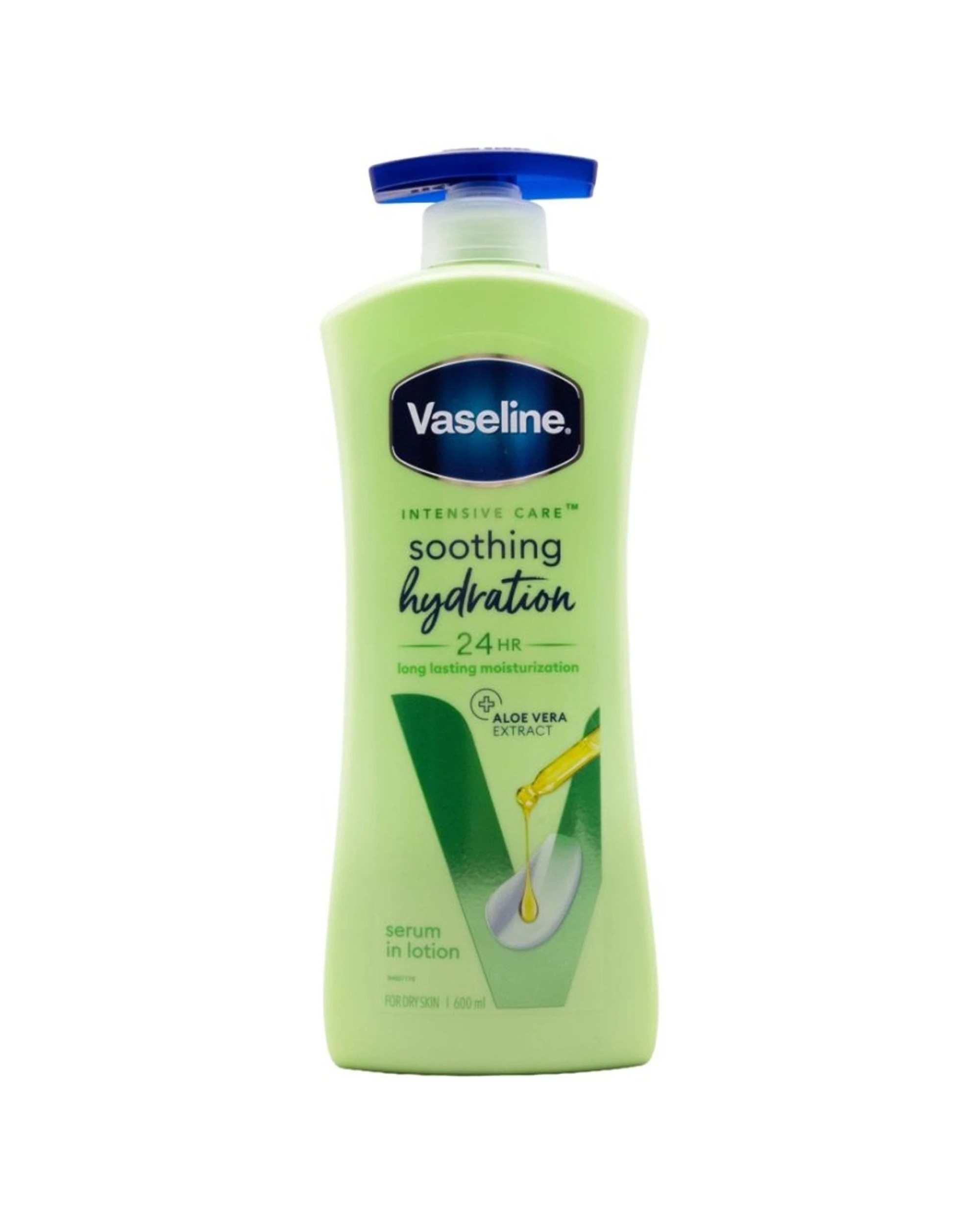 2 Vaseline 6PK Serum In Lotion Intensive Care Hydration Aloe Vera 24HR 600mL - Multi, 2 of 3