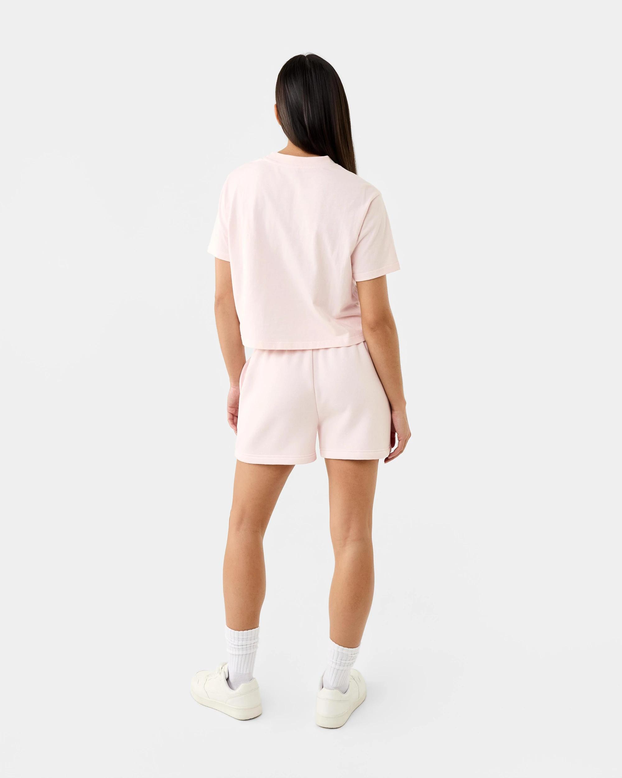 4 Champion Varsity Womens Shorts Pale Mauve, 4 of 8