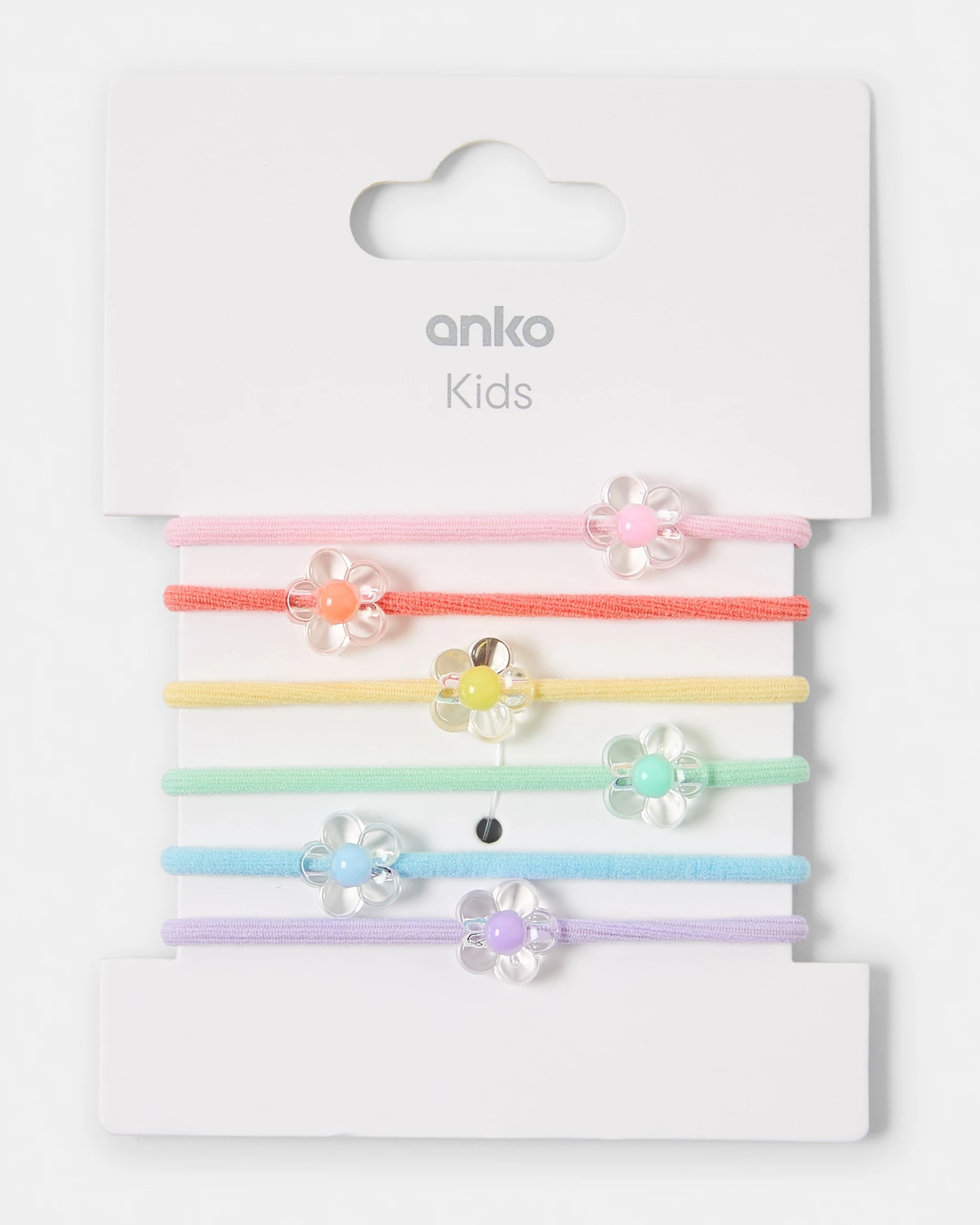 3 6 Pack Hair Tie Flowers, 3 of 3