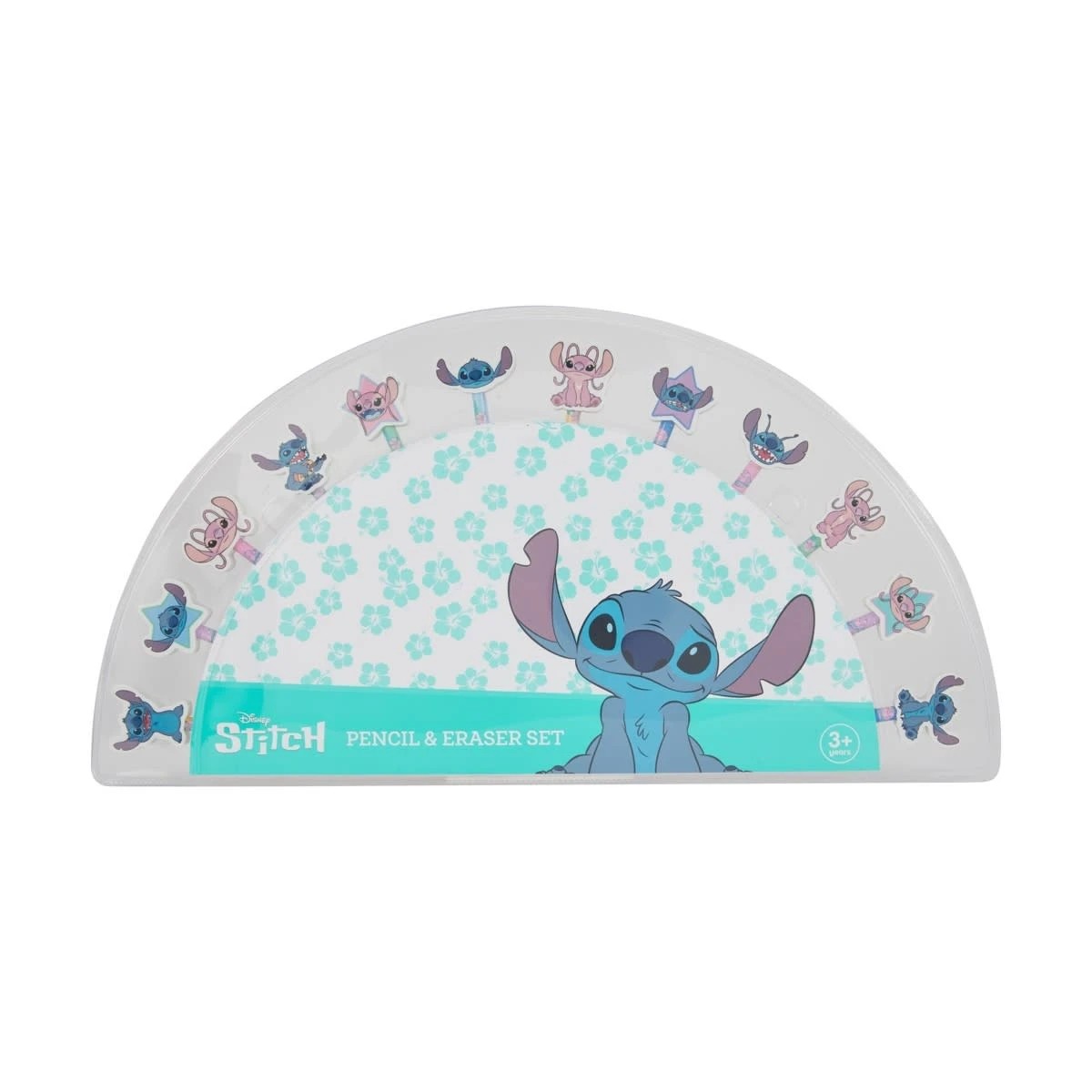 1 Disney Stitch Pencil and Eraser Set, 1 of 4