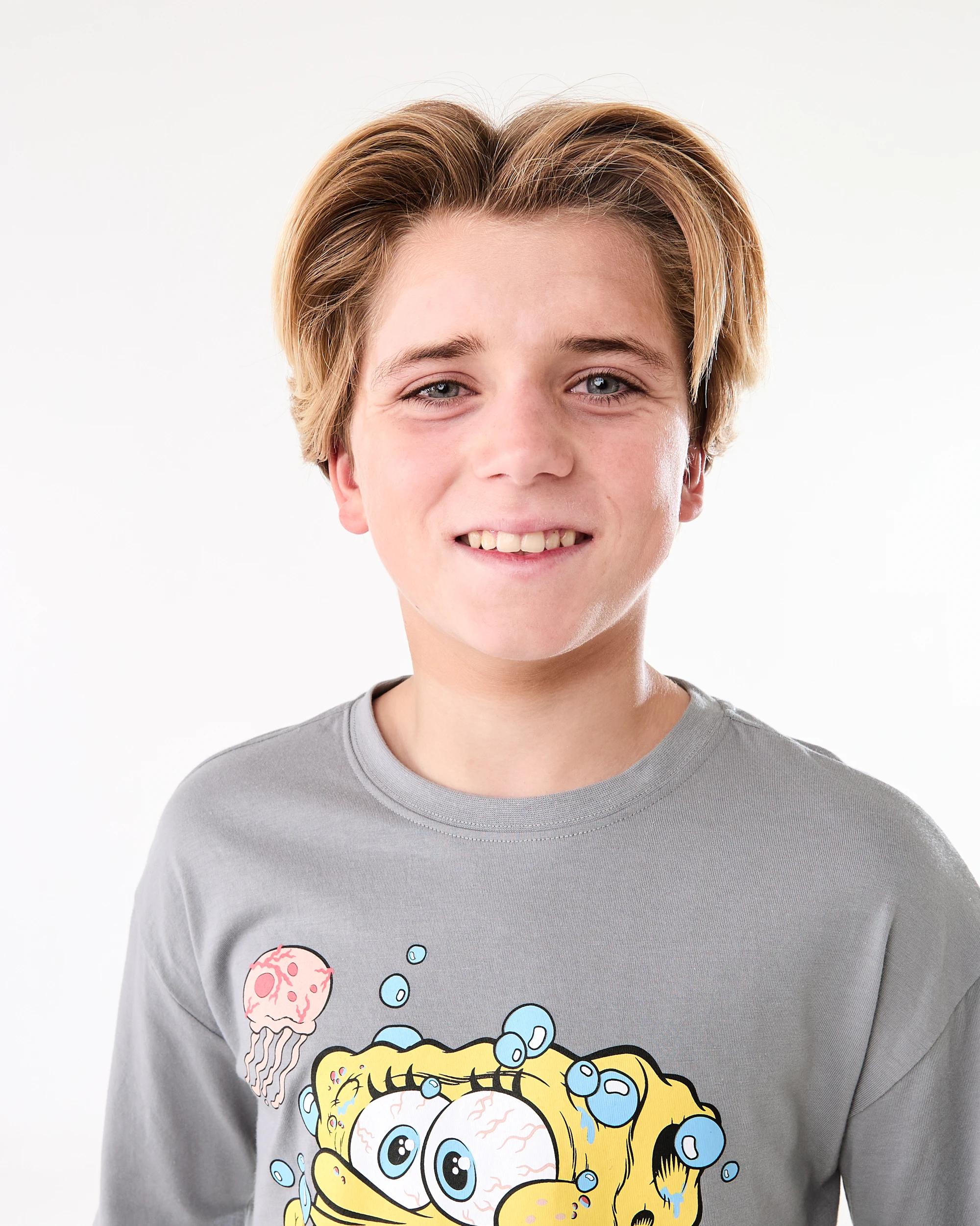 3 SpongeBob SquarePants License Pyjama Set Sponge Bob, 3 of 6