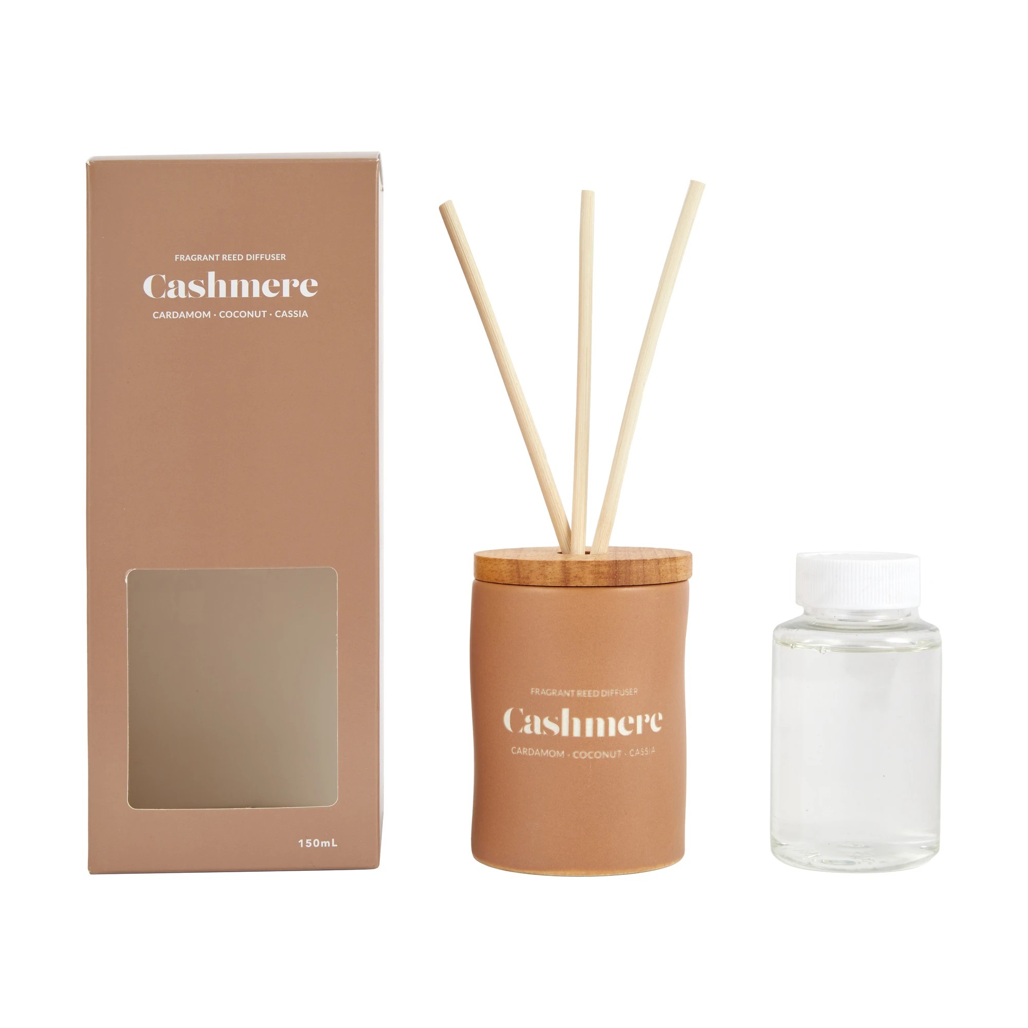 1 Cashmere Ceramic Fragrant Reed Diffuser 150ml, 1 of 6