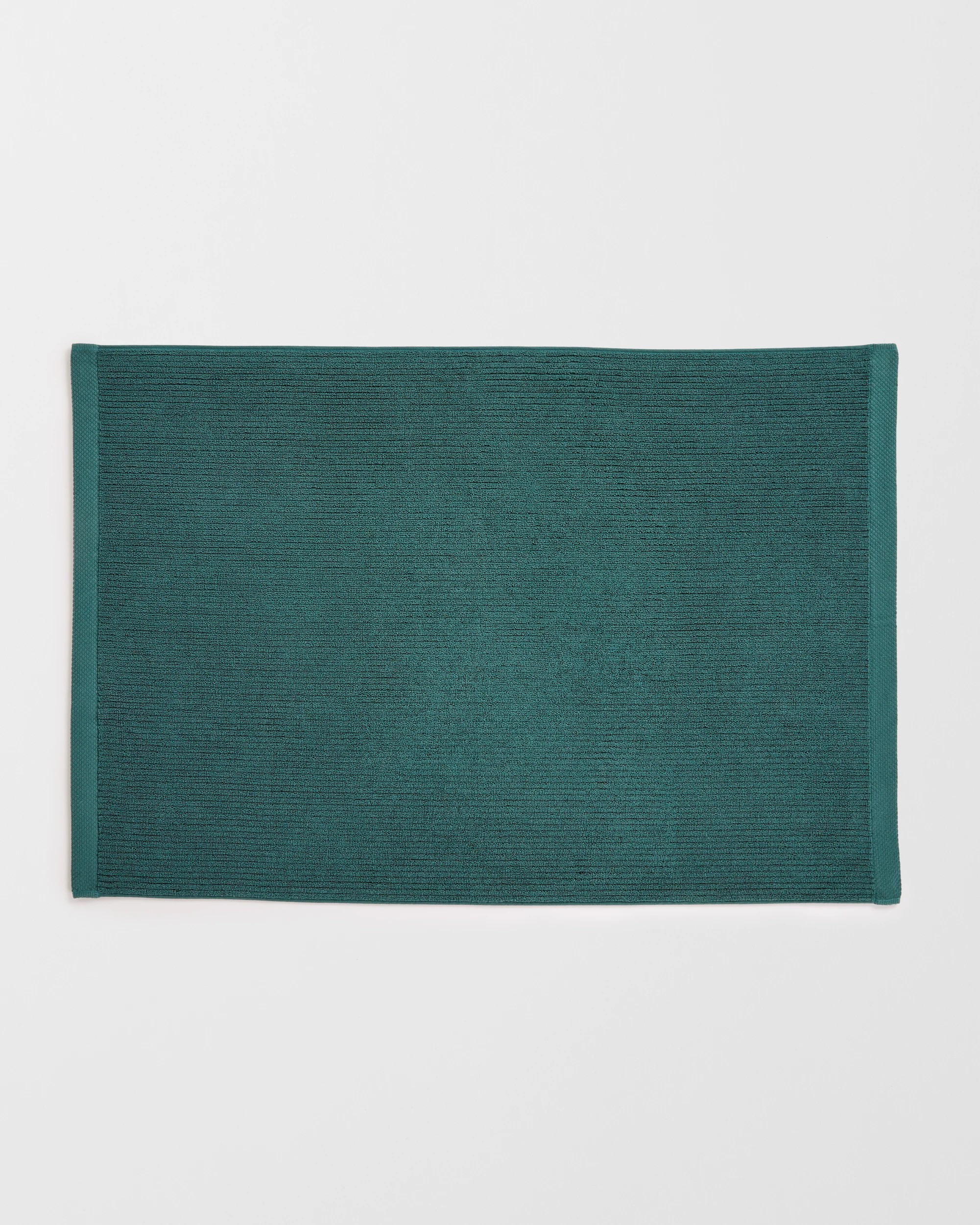 1 Target Australian Cotton Ribbed Bath Mat - Piper
 - Green, 1 of 1