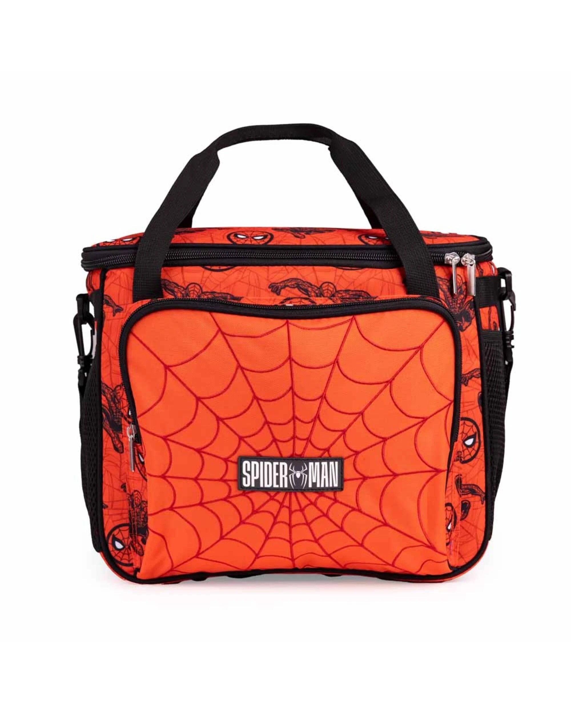 3 Marvel - Spider-Man - Spider-Man Icons Cooler Lunch Bag - Red, 3 of 5