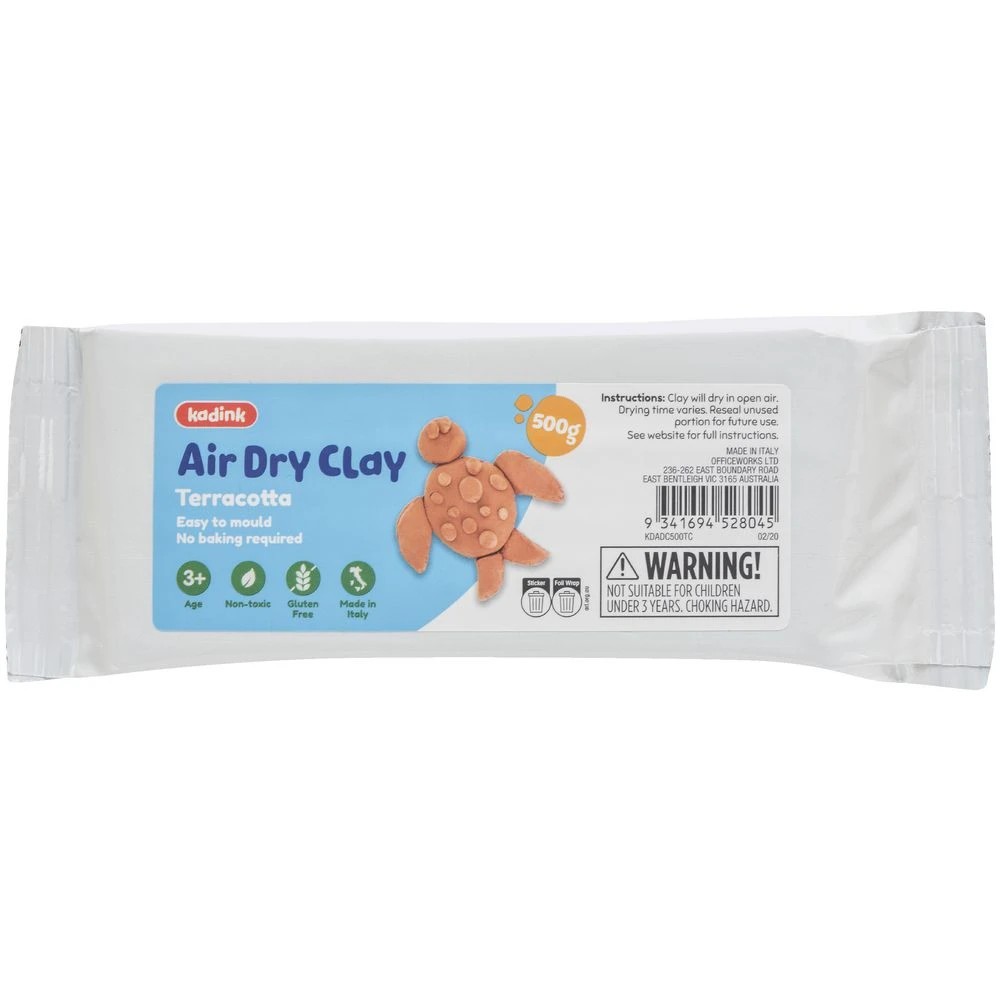 7 Kadink Air Dry Clay 500g Terracotta, 7 of 8