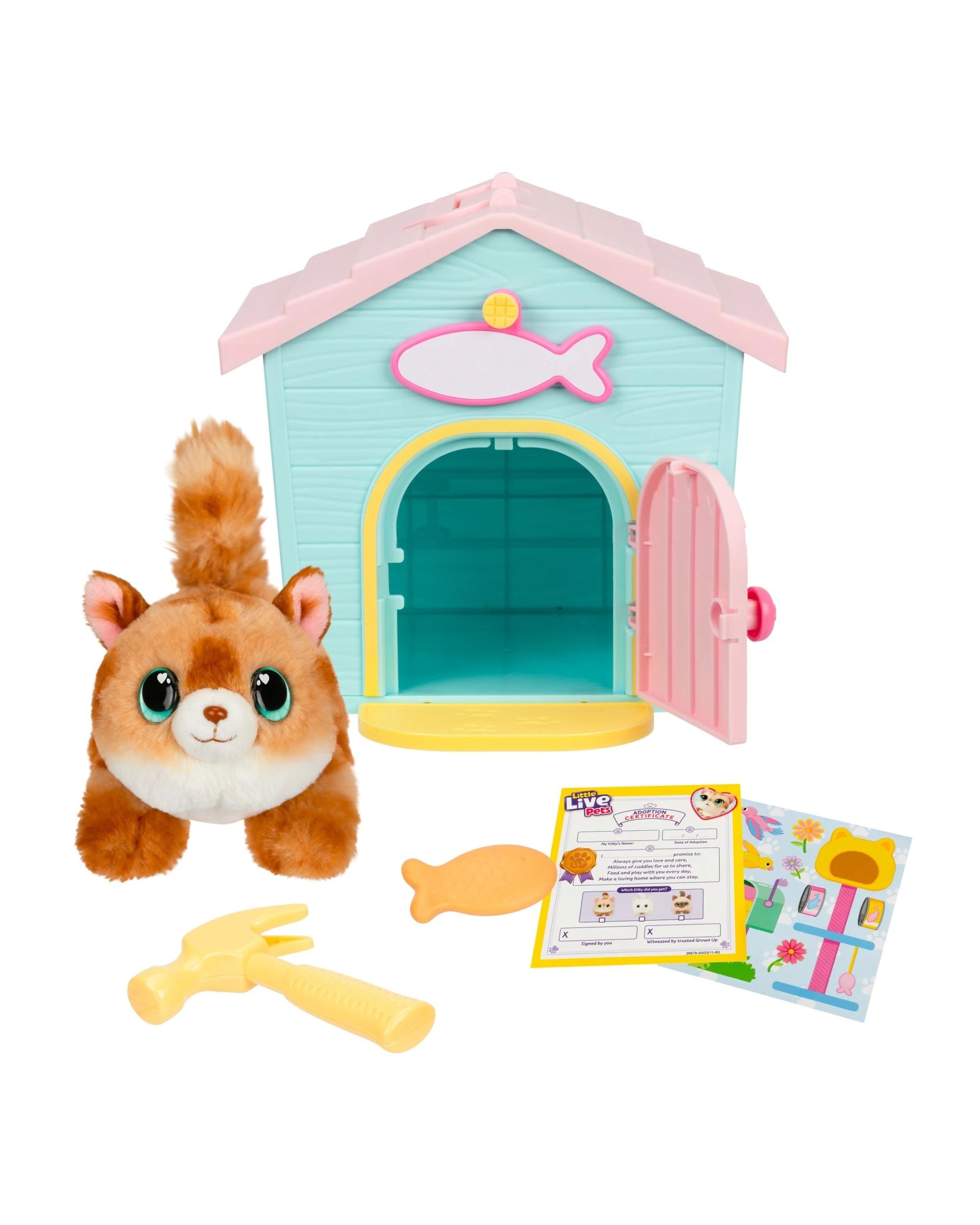 9 Little Live Pets My Kitty's Home Minis - Pink and Blue, 9 of 10