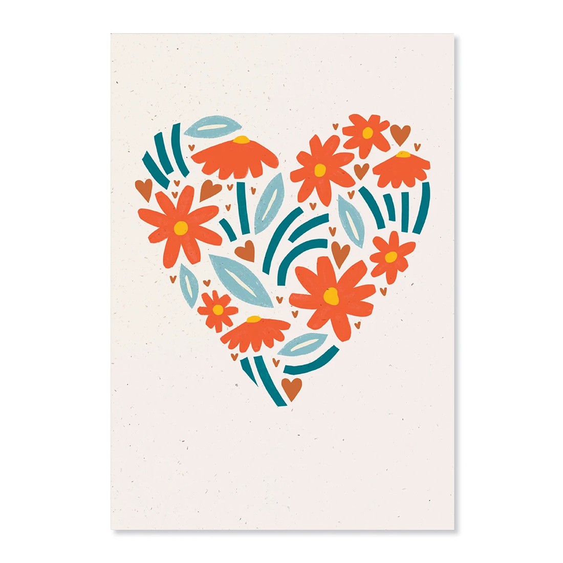3 Connections from Hallmark Card - Open Flower Heart, 3 of 3