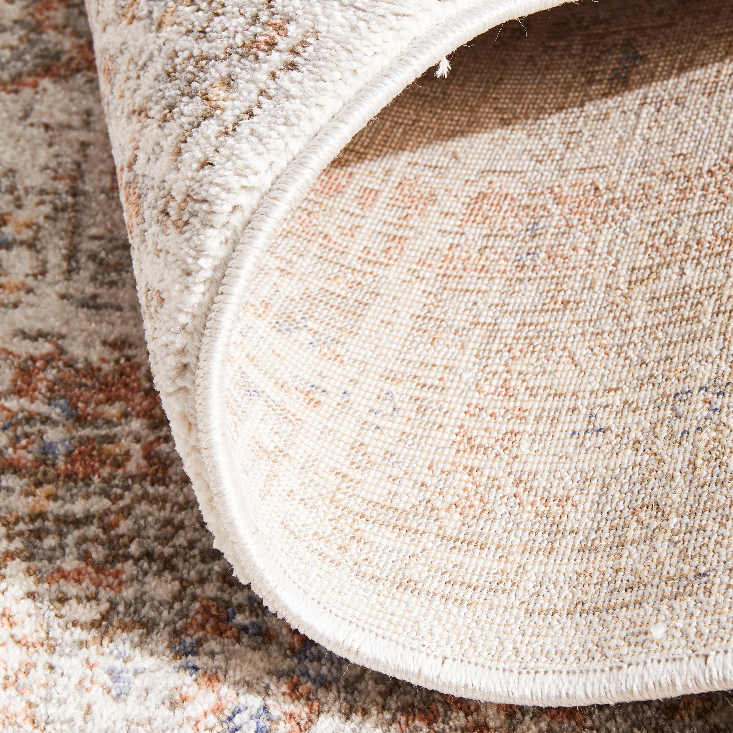 9 Common Ground Rugs Elite Lorissa 400x80cm - Large Runner Rug - White, 9 of 9