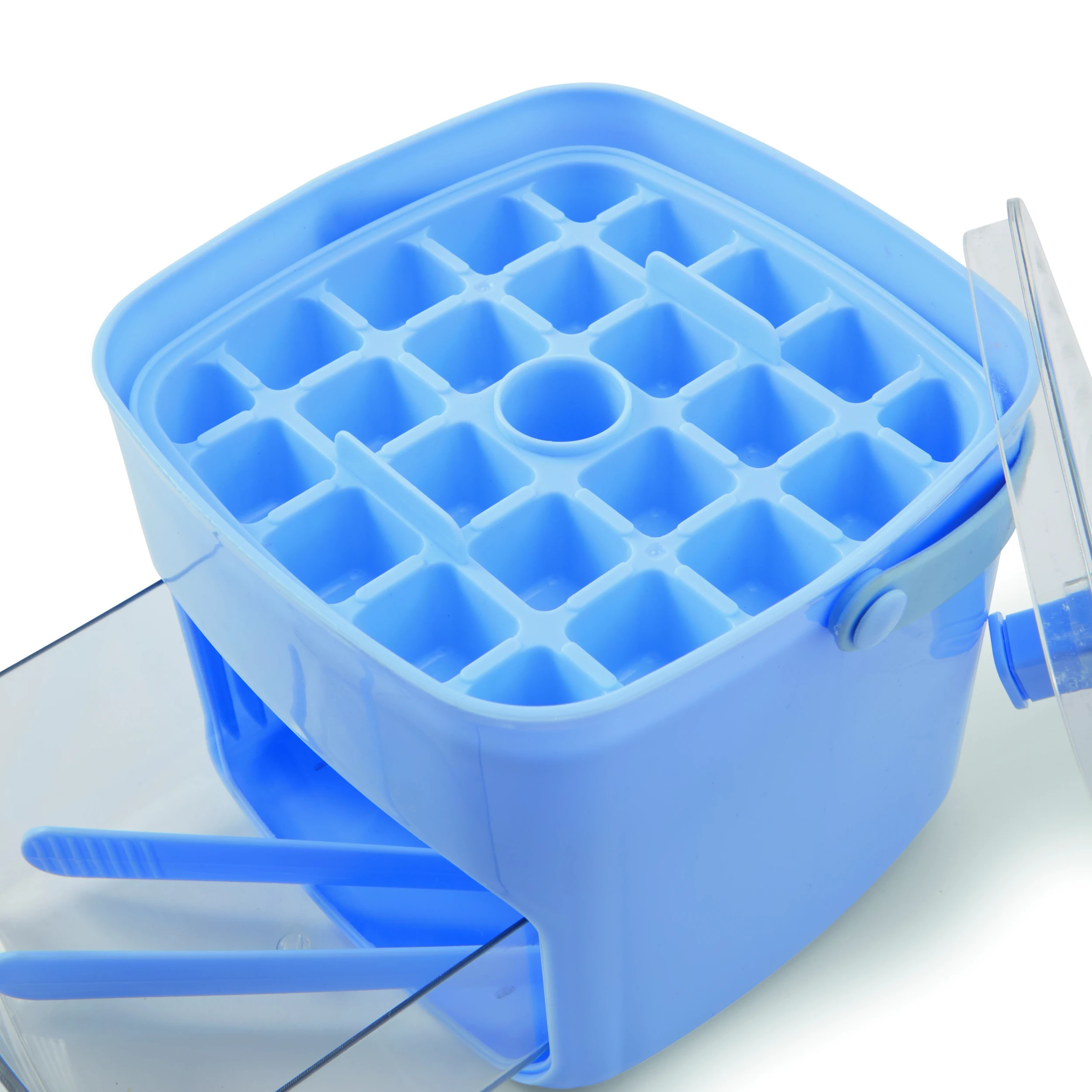 9 Ice Maker with Storage Box - Blue, 9 of 10