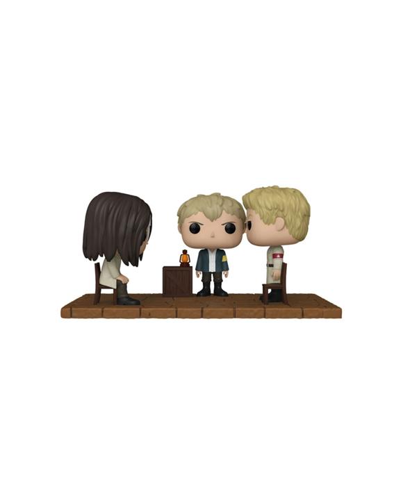 Funko Attack On Titan Eren Meets Reiner Pop Moment Figure Toy Vinyl Collectible - Multi