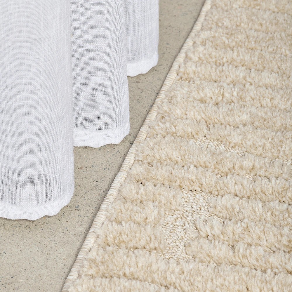 3 Common Ground Rugs Sanctuary Aliya 400x300cm - Oversize Floor Rug - Beige, 3 of 7