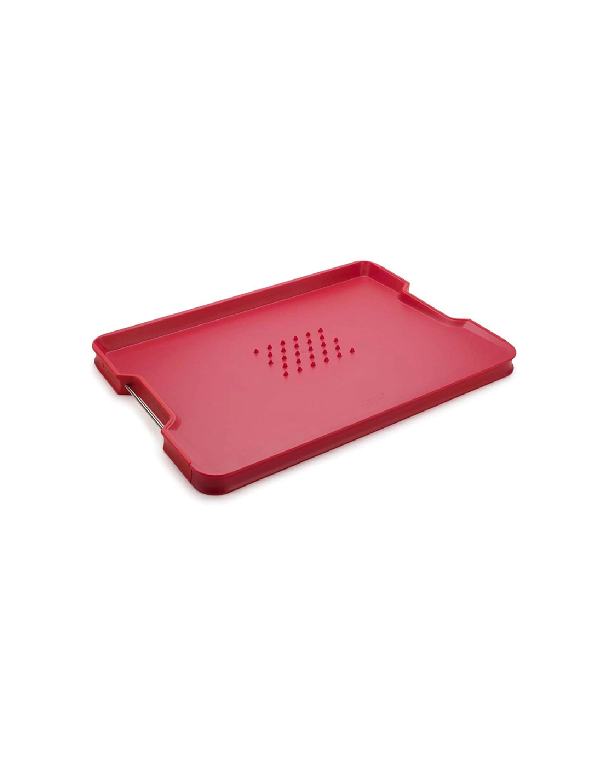 1 Joseph & Joseph Cut&Carve Plus 41cm Chopping Board Large - Red, 1 of 5