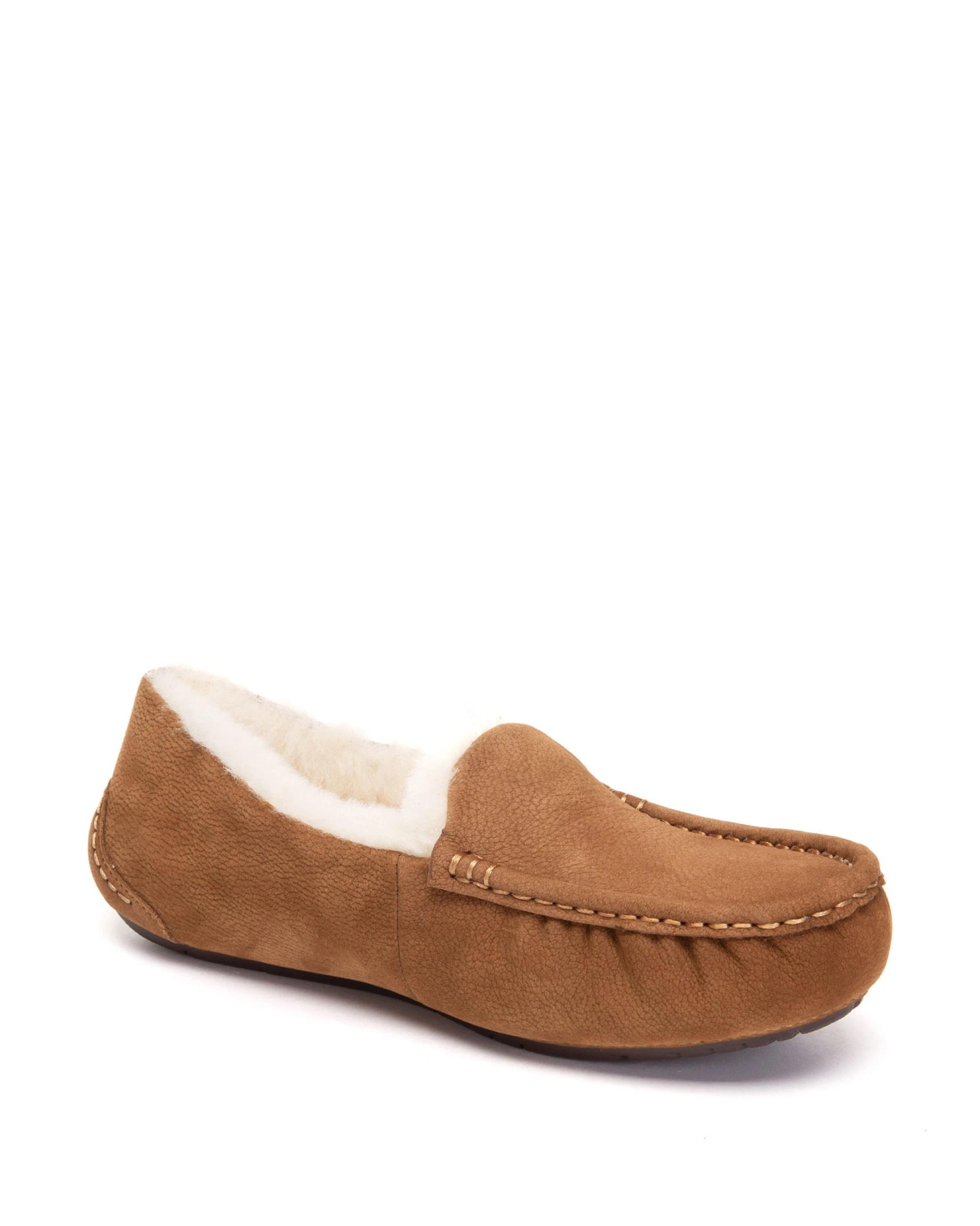 2 Everau Womens Pielet Moccasins CHESTNUT, 2 of 5