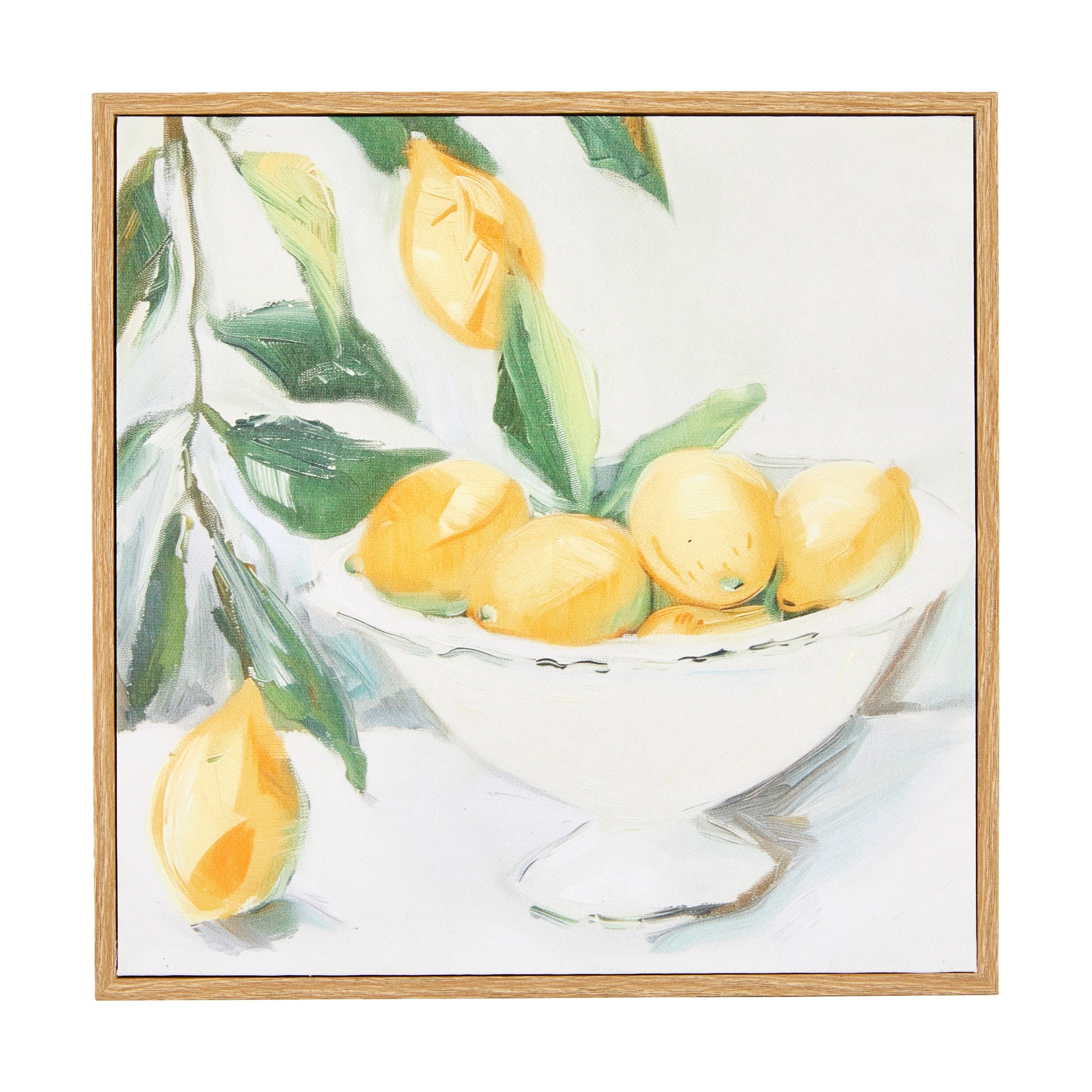 1 Lemons Framed Canvas, 1 of 5