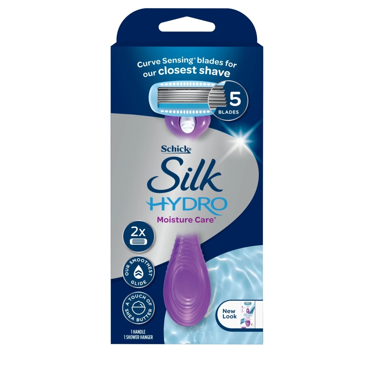 2 Schick Hydro Silk Moisture Care Razor Kit, 2 of 10