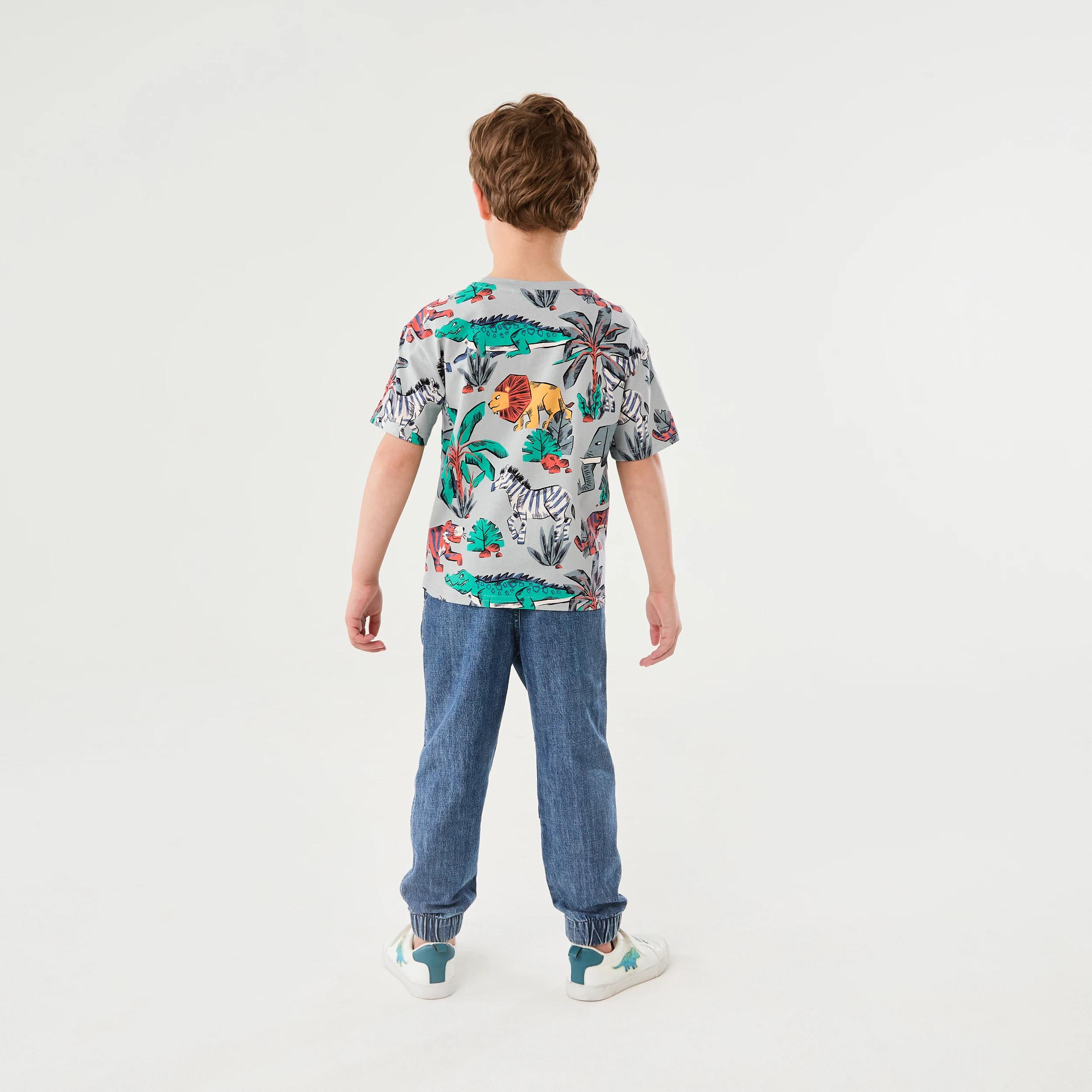 7 All Over Print T-shirt WILD ONES AOP AQUA GREY, 7 of 7