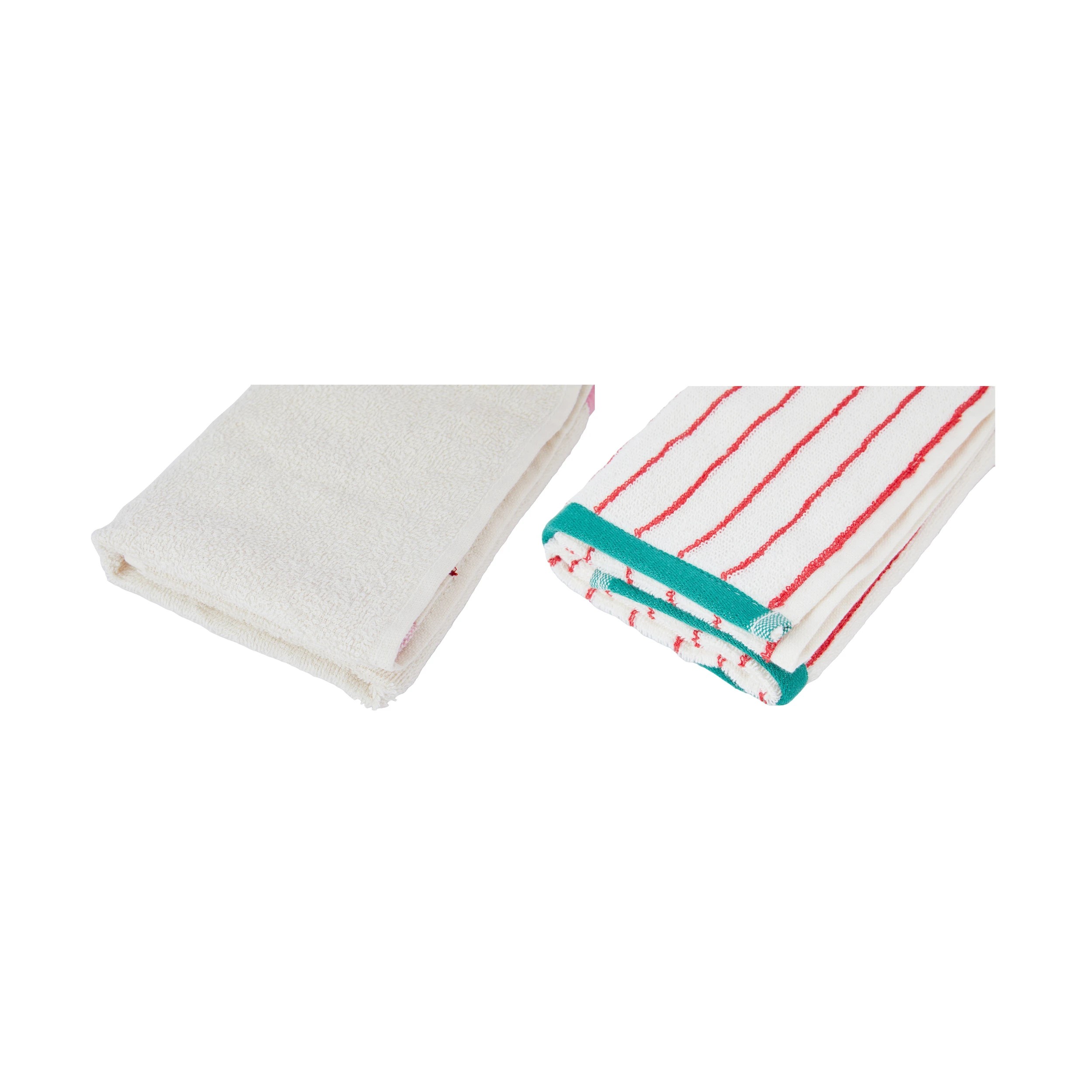 4 2 Pack Cotton Bow Hand Towels, 4 of 4