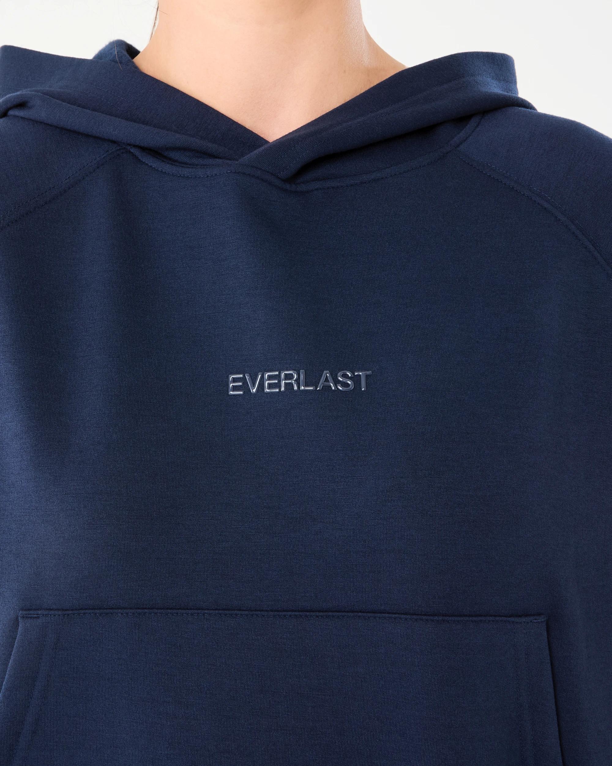 6 Everlast Womens Evercloud Hoodie Mood Indgo, 6 of 8