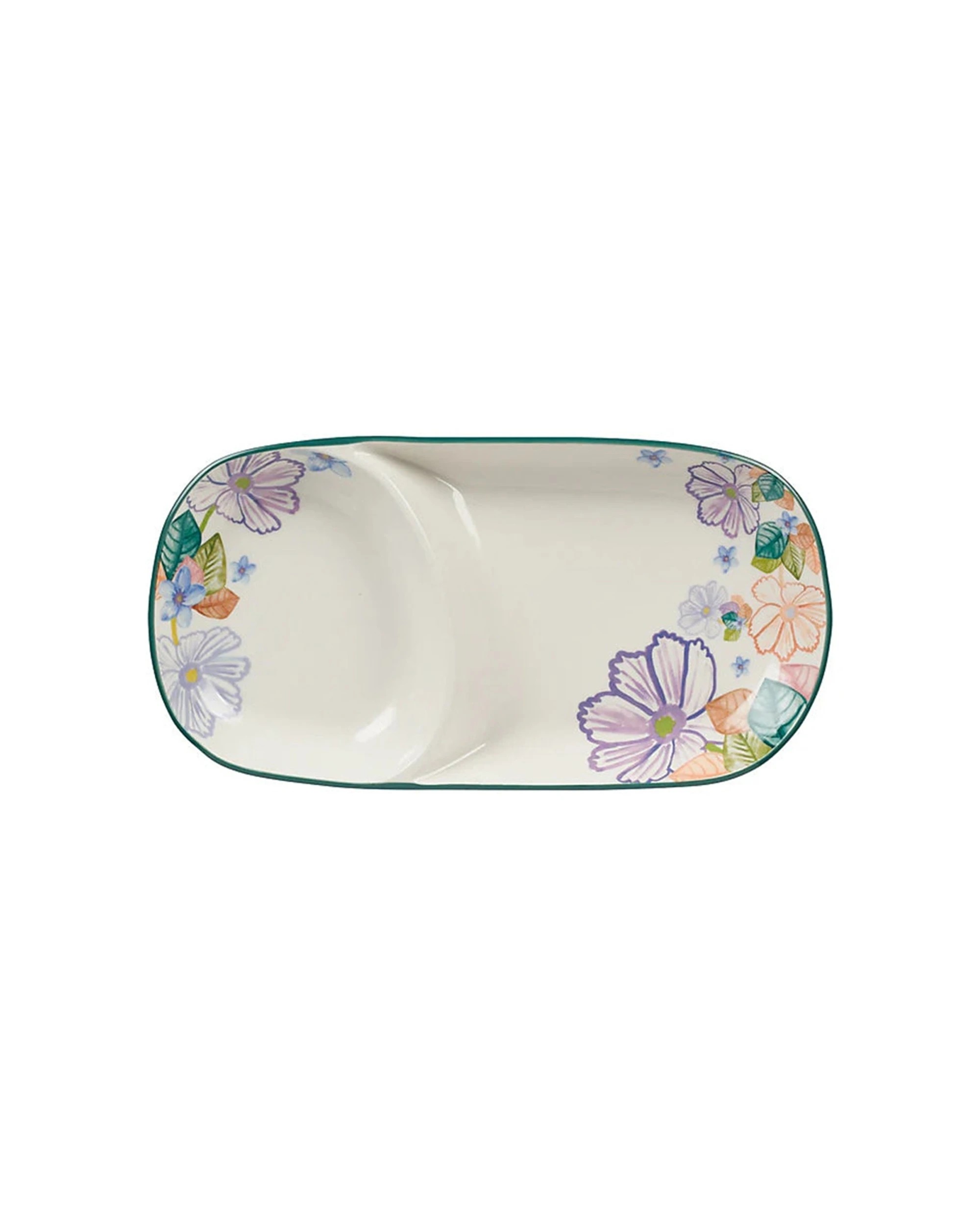 2 Maxwell And Williams Poppy Love Oblong Dip Platter 36x18.5cm Dishwasher Safe - Multi, 2 of 3