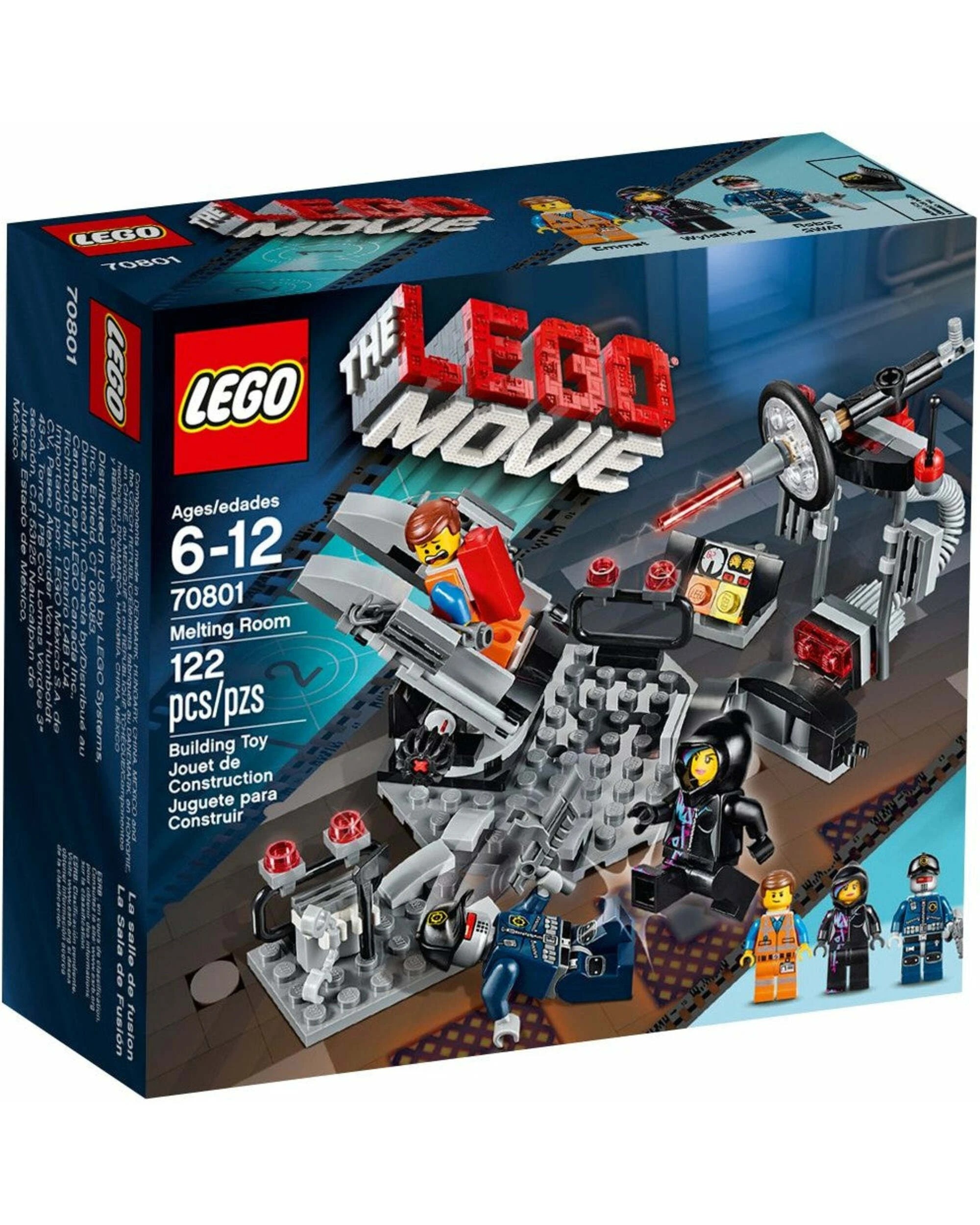 1 LEGO 70801 The LEGO Movie Melting Room, 1 of 5