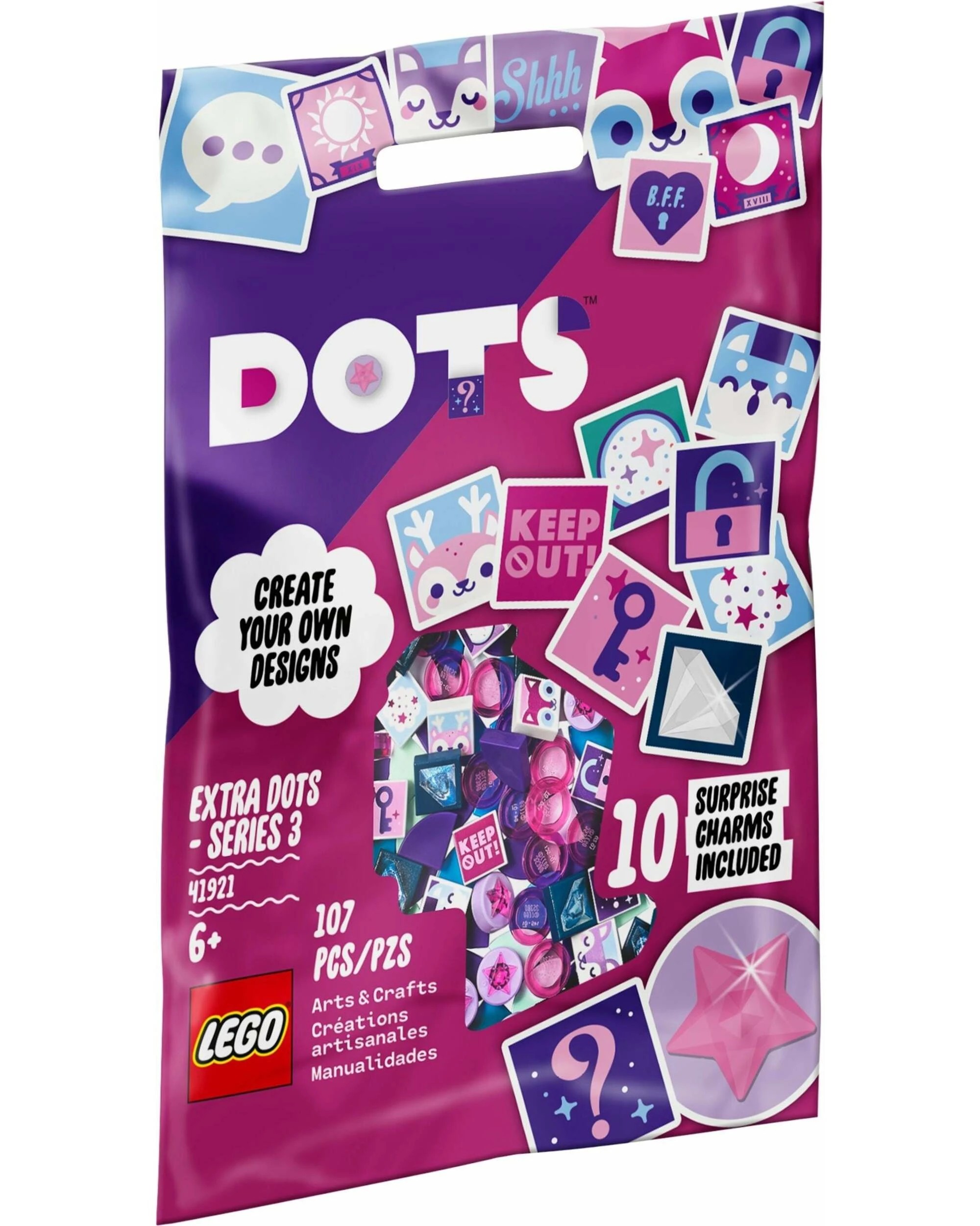 1 LEGO DOTs 41921 Extra DOTS Series 3, 1 of 3