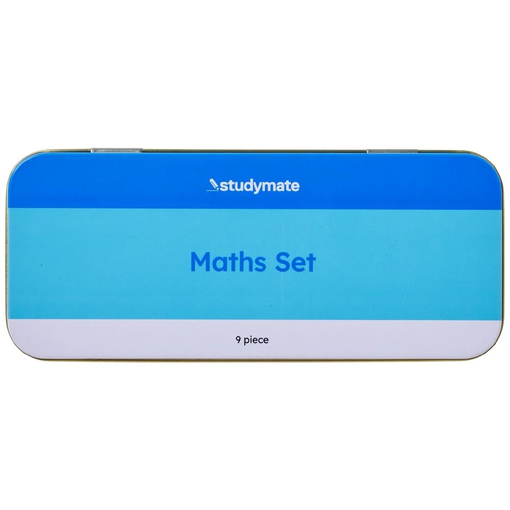 4 Studymate Tin Maths Set 9 Piece, 4 of 10
