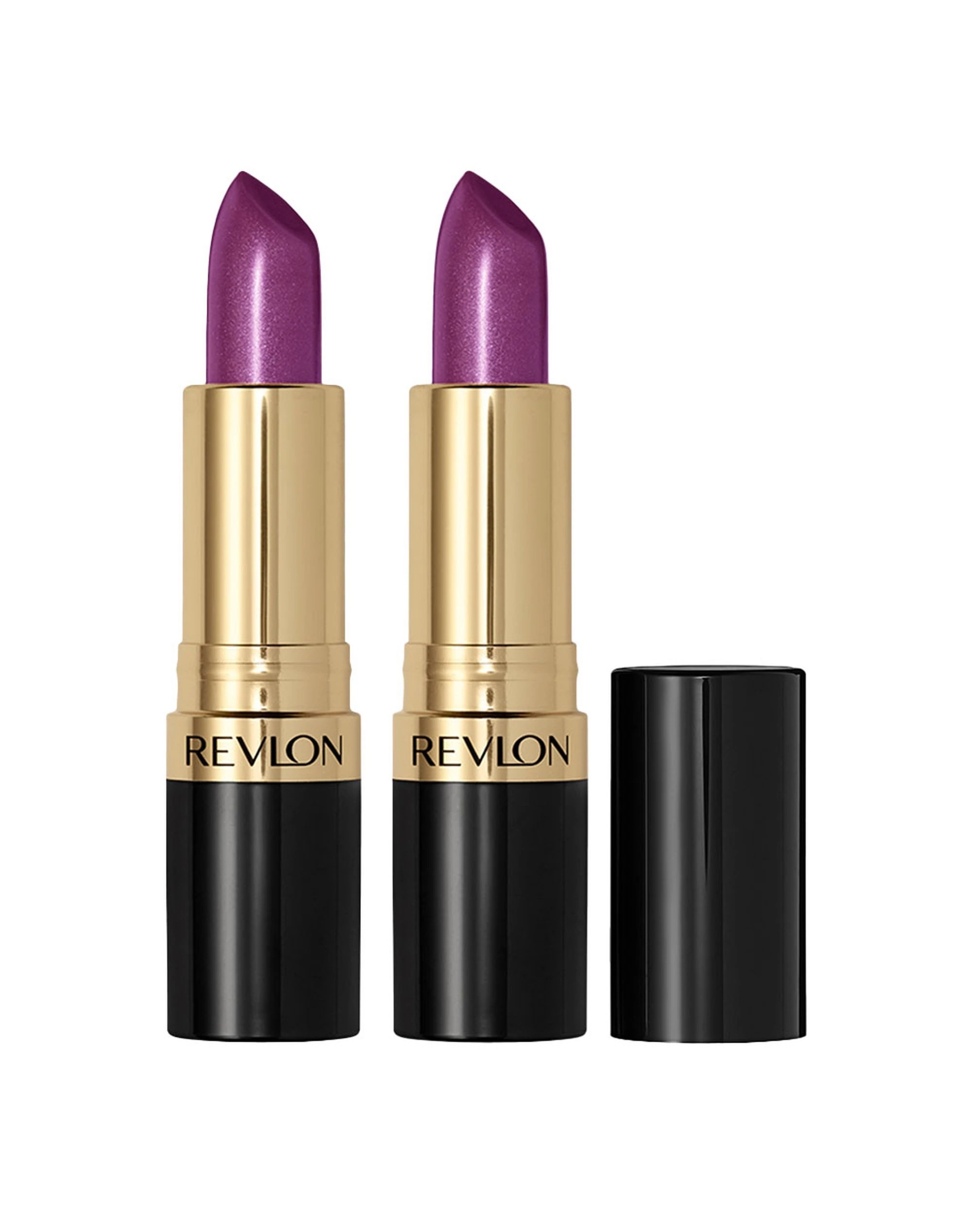 1 Revlon Super Lustrous Lipstick Pearl Finish 4.2g 027 Violet Frenzy - 2 Pack, 1 of 1