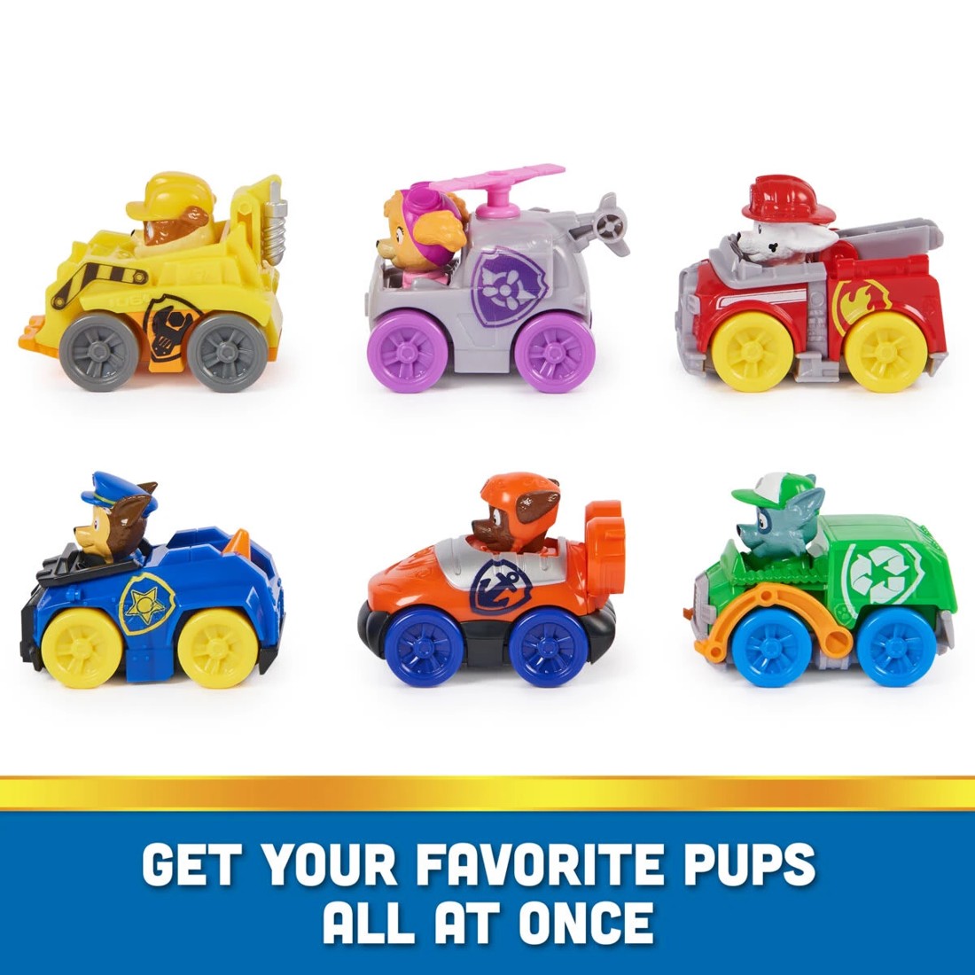4 PAW Patrol: Pup Squad Racers Vehicle Gift Set, 4 of 8