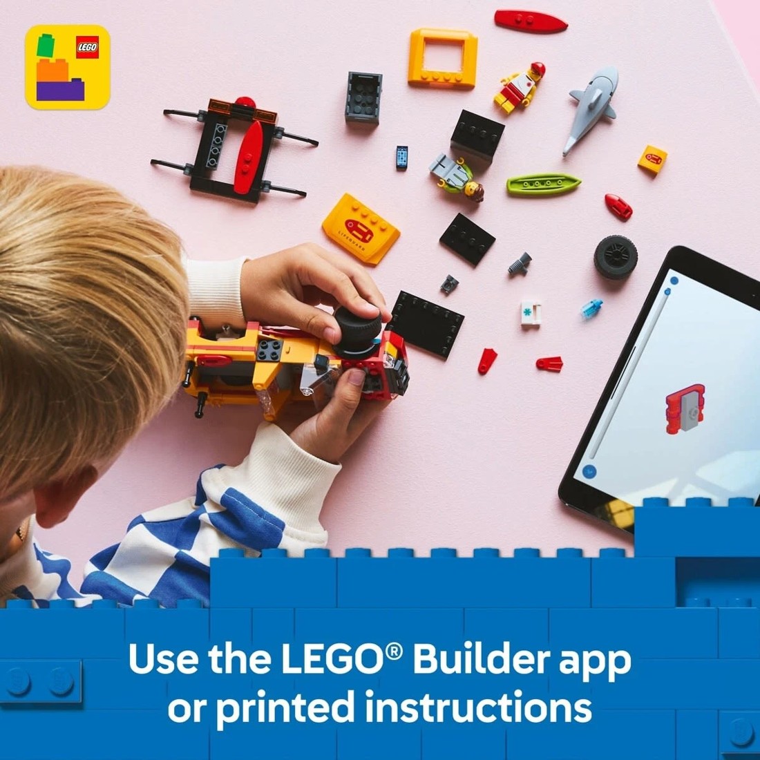 8 LEGO City Lifeguard Beach Rescue Truck 60453, 8 of 9