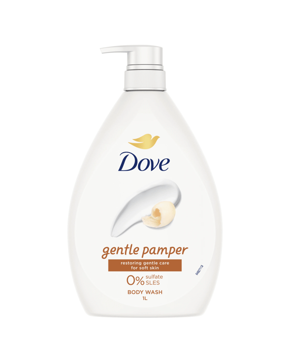 Dove Restoring & Nourishing Body Wash 1L - Coconut and Almond Oil